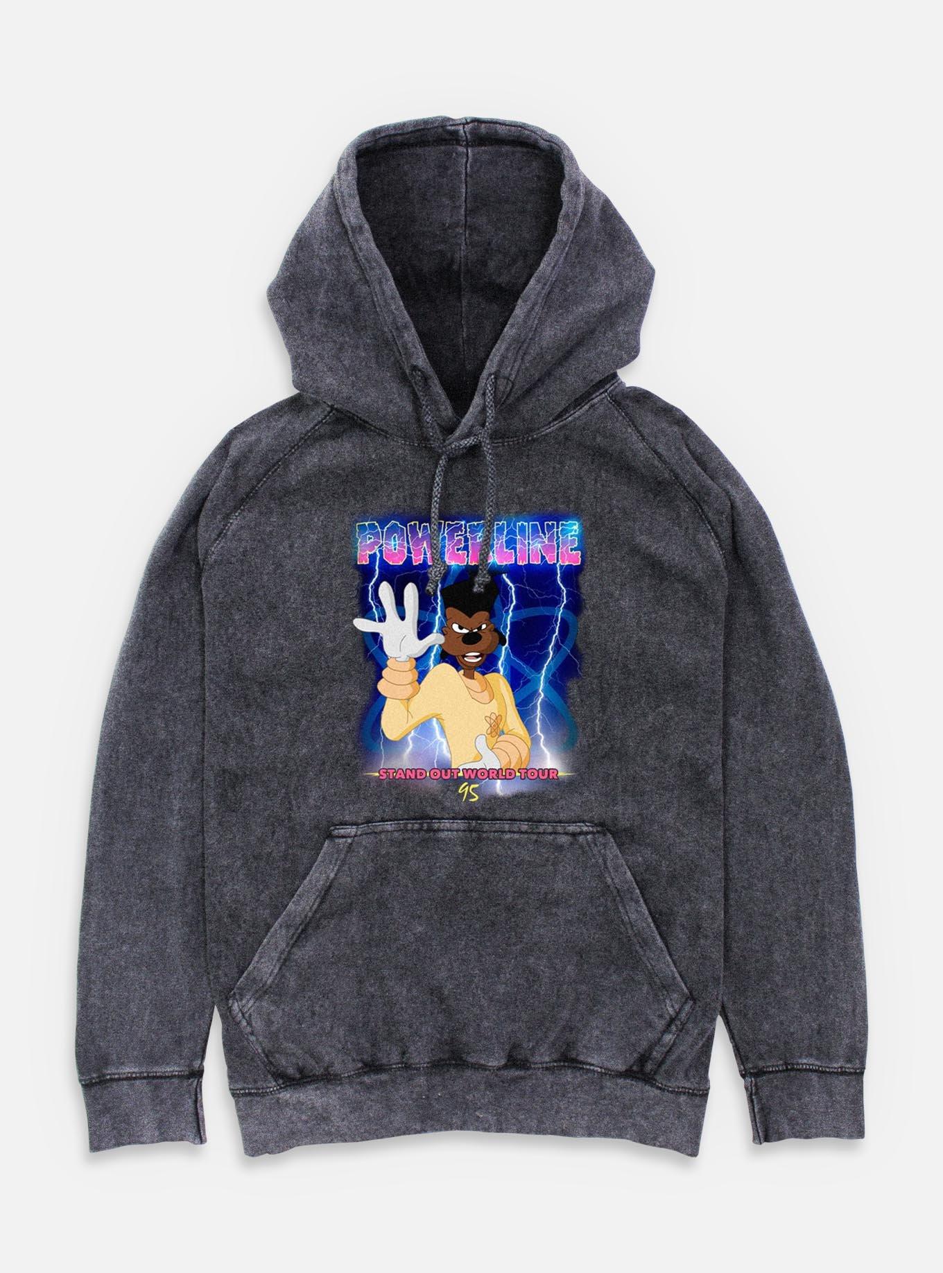 Disney Goofy Powerline Tour 96Mineral Wash Hoodie, , hi-res