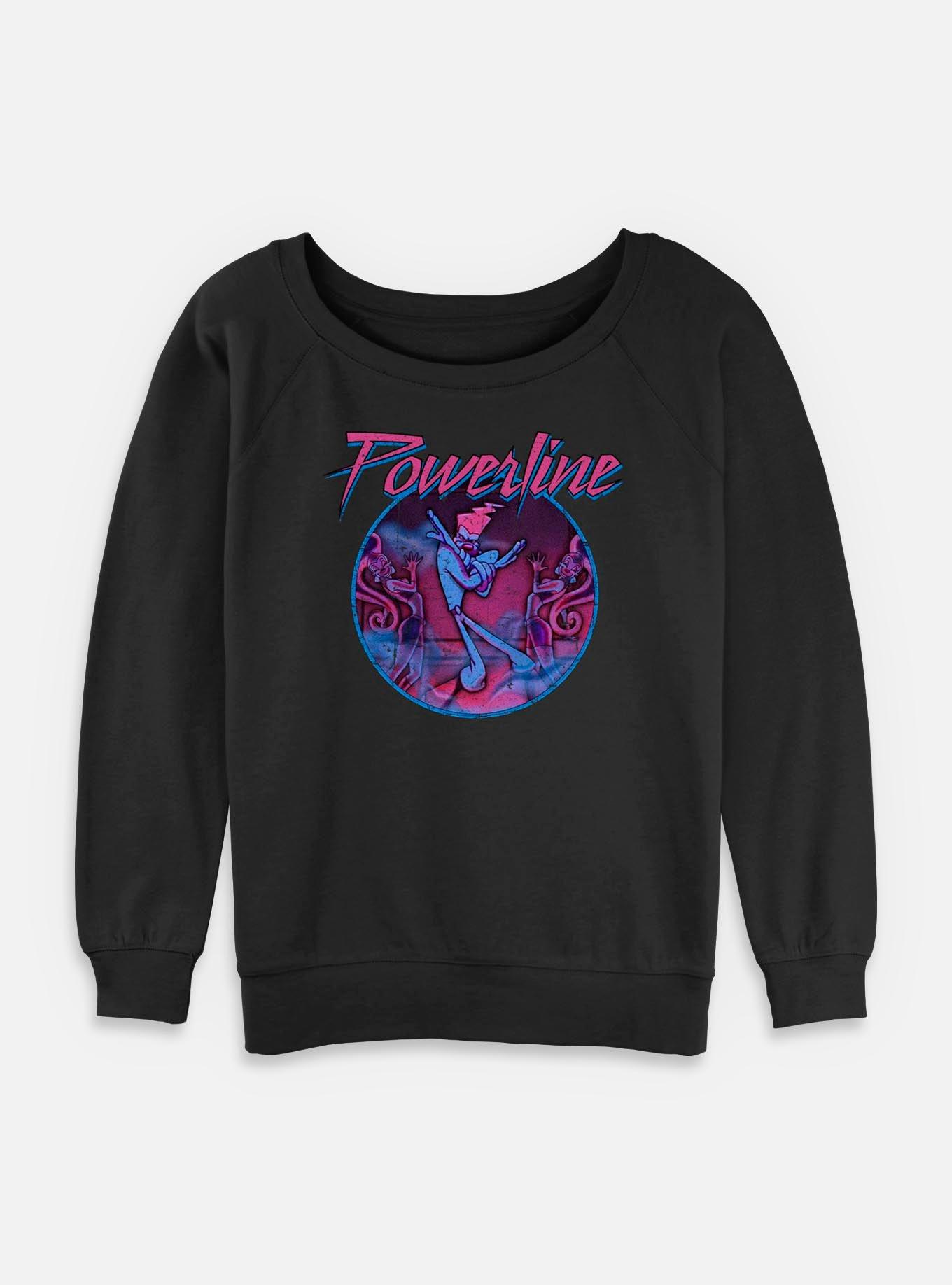 Disney Goofy Powerline Icon Womens Slouchy Sweatshirt, , hi-res