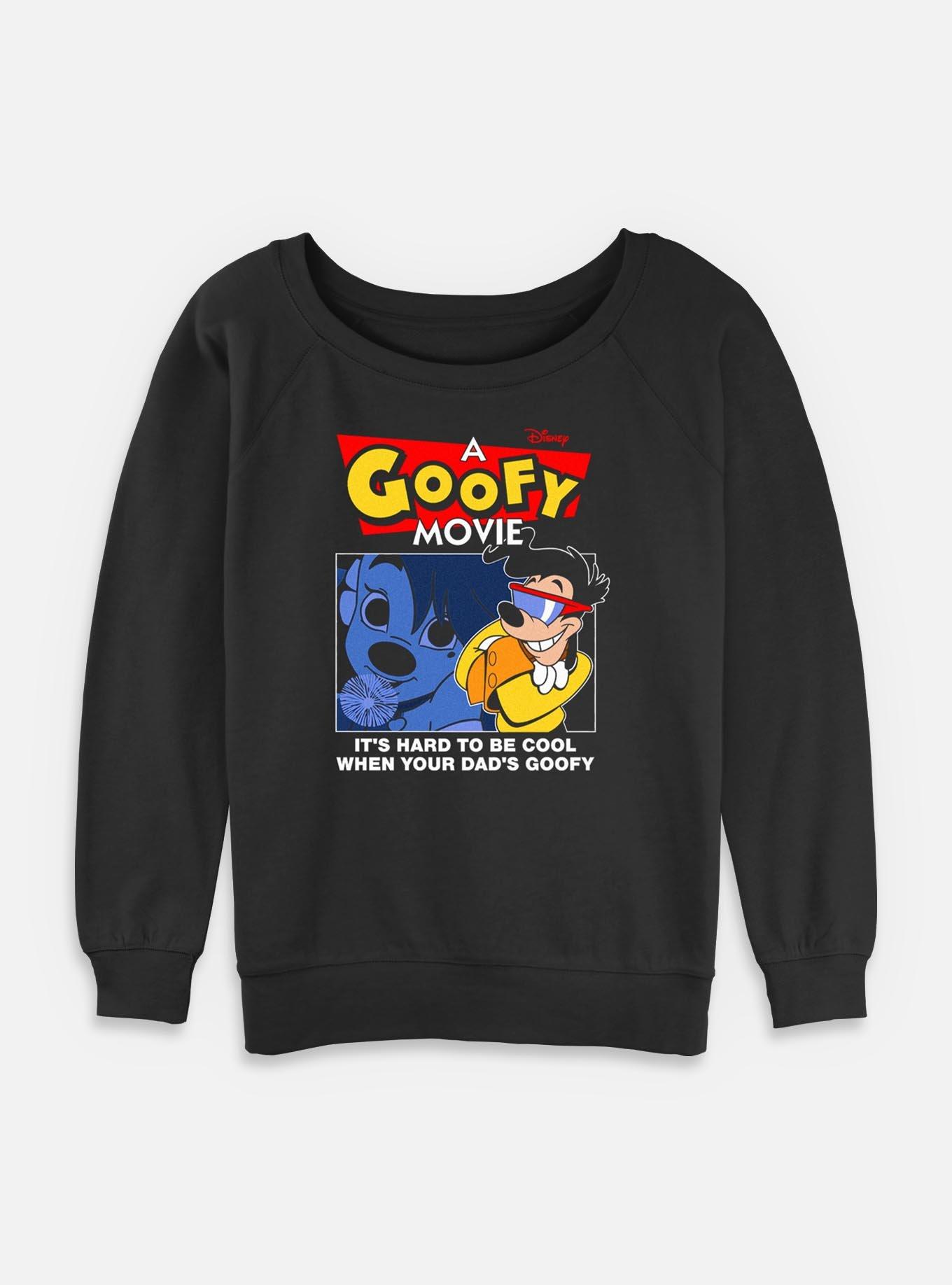 Disney Goofy Goof Ball Womens Slouchy Sweatshirt, , hi-res