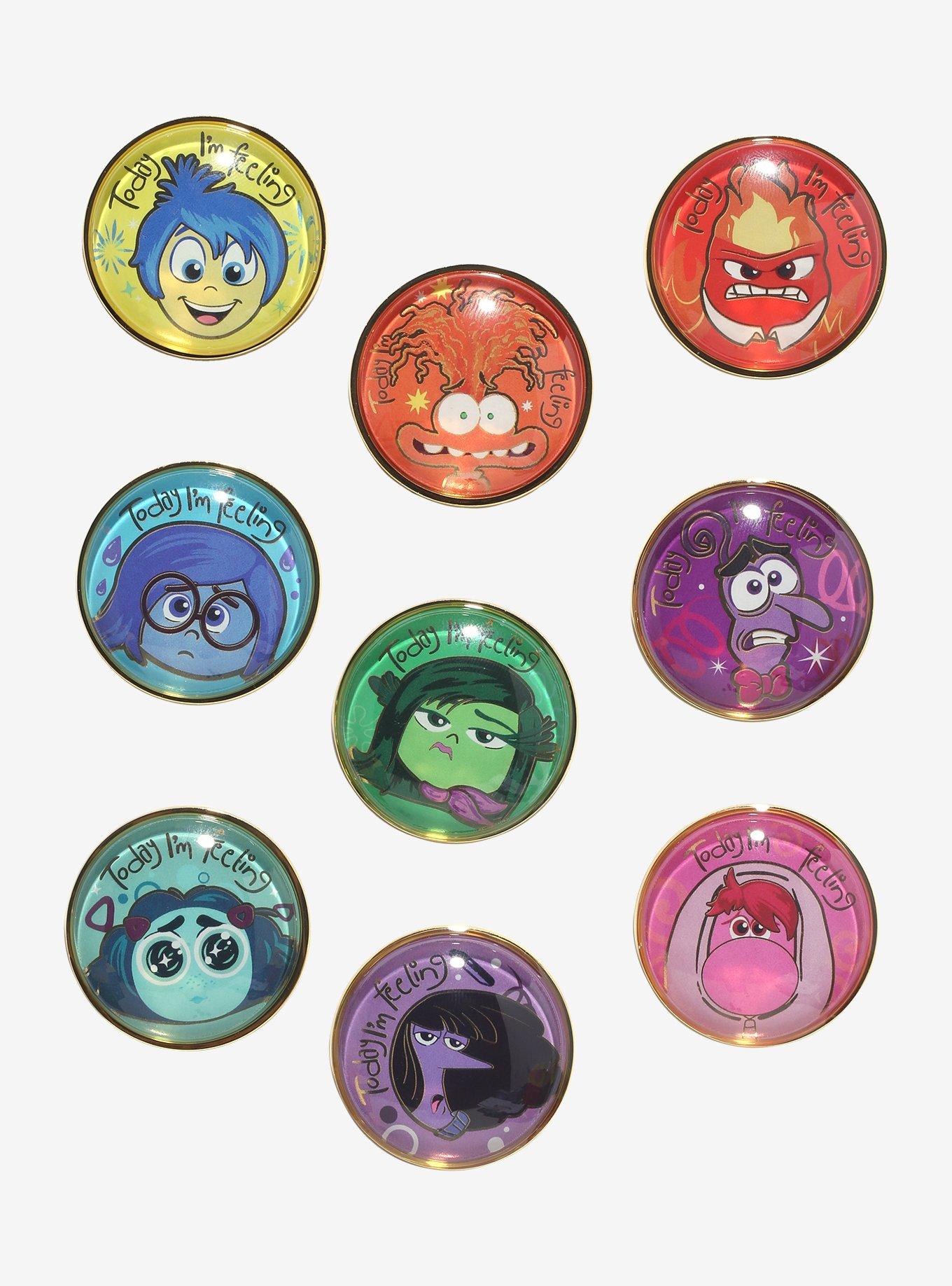 Disney Pixar Inside Out Emotions Blind Box Enamel Pin - BoxLunch Exclusive, , hi-res