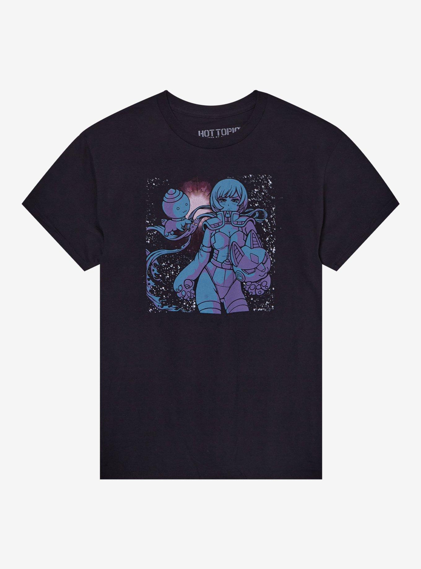 Kit & Momo Space Duo T-Shirt By Candie Bolton, , hi-res