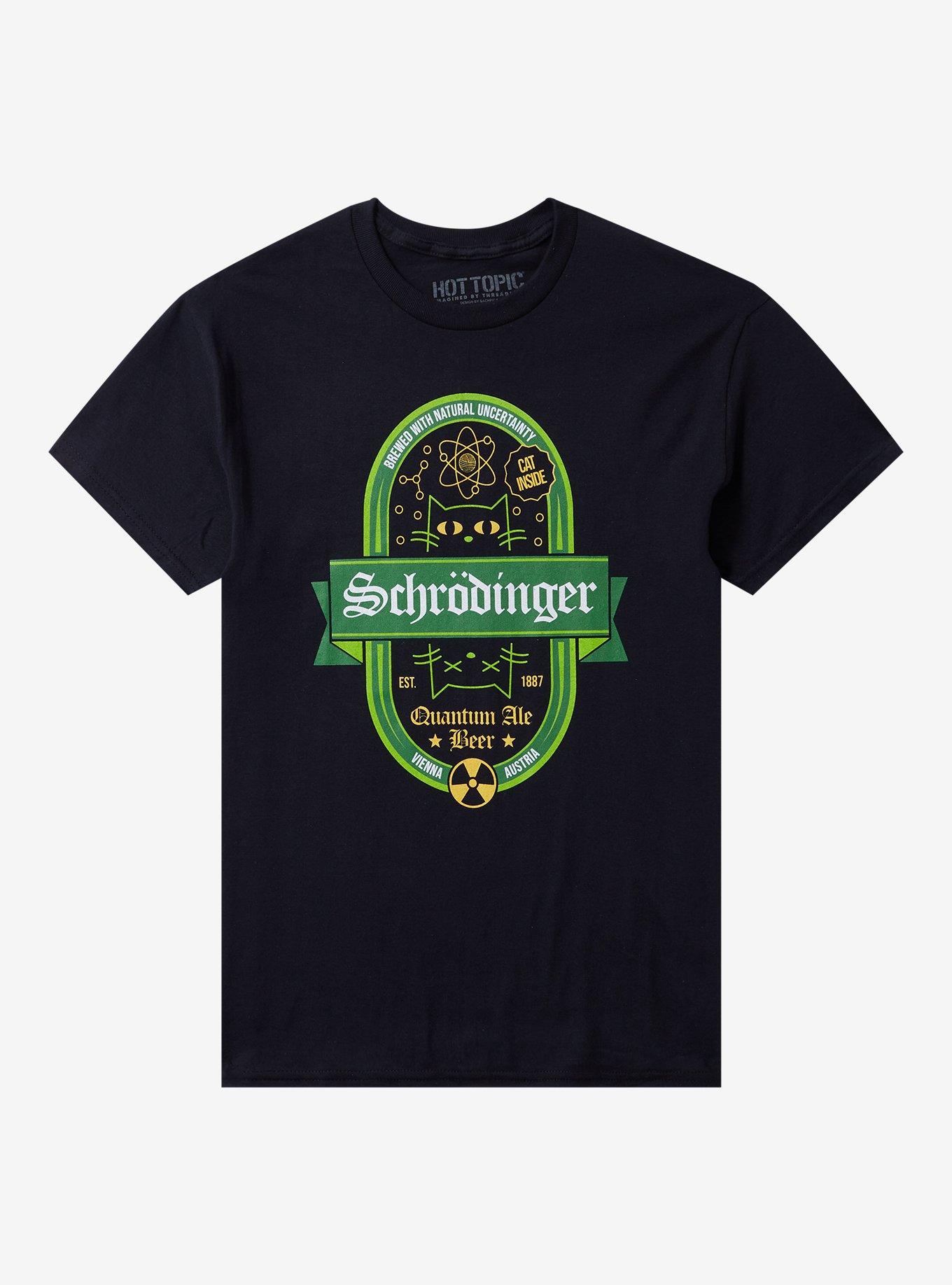 Cat Schrodinger T-Shirt By Sachpica, , hi-res
