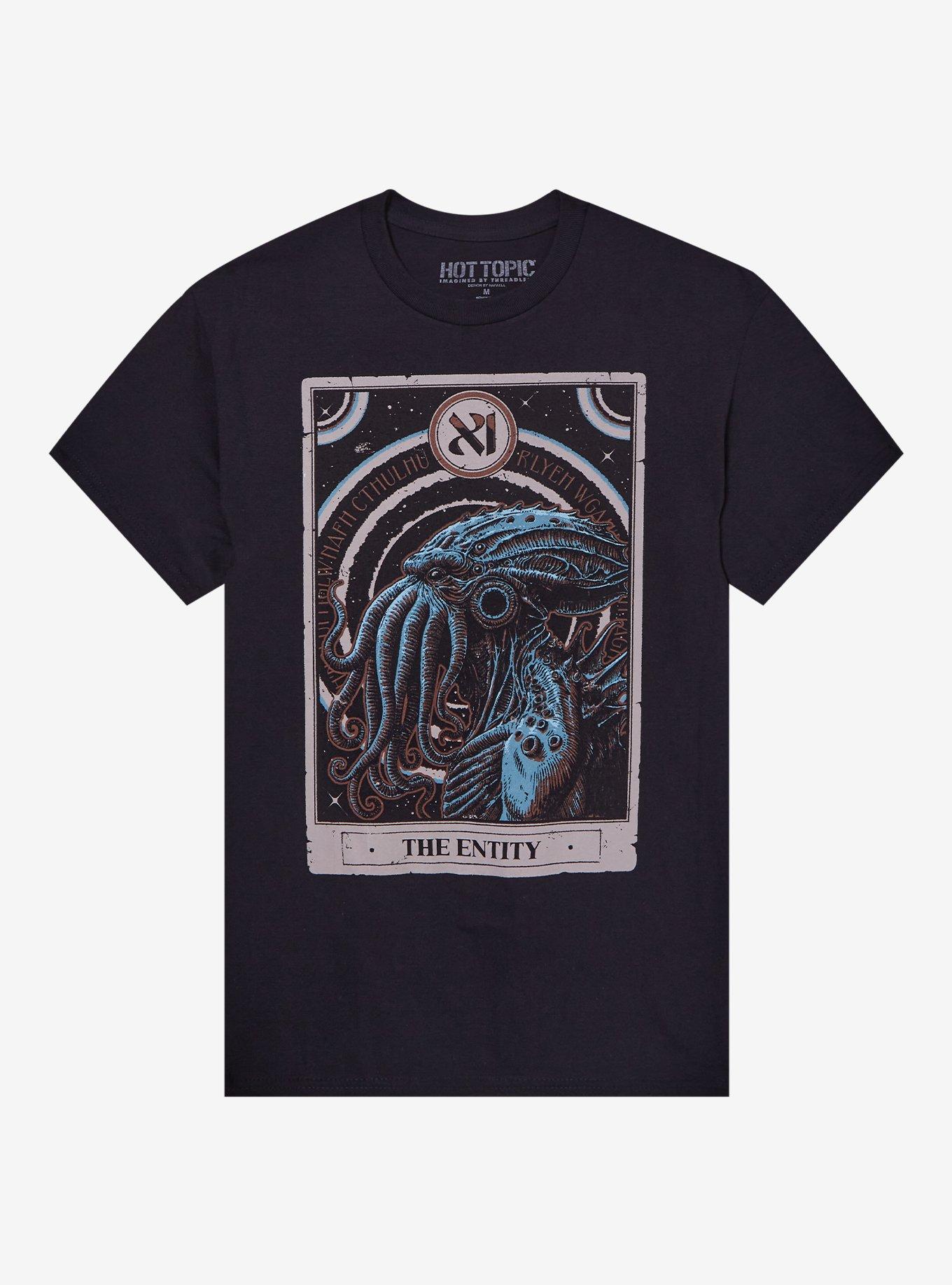 The Entity Tarot Card T-Shirt By Hafaell, , hi-res