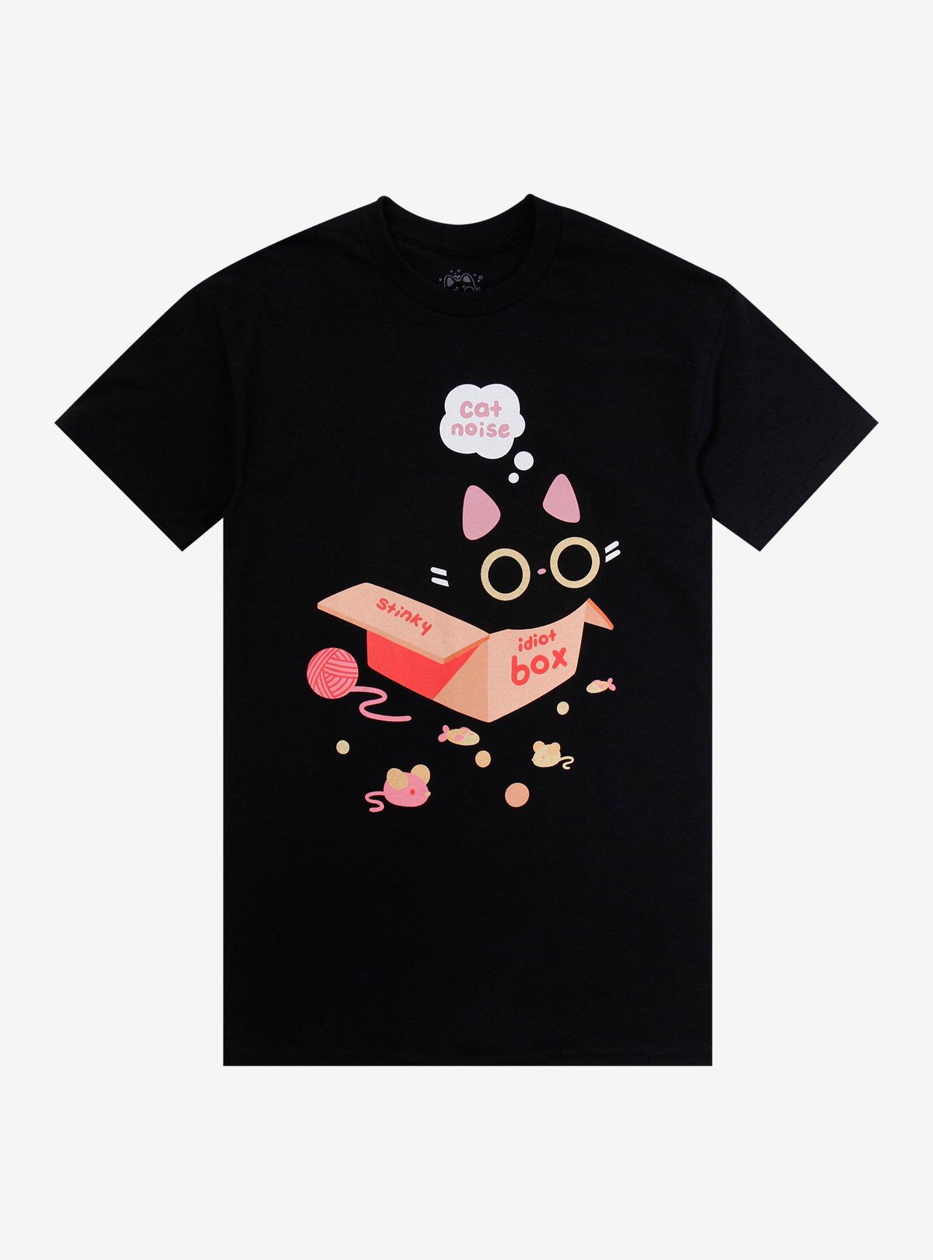 Cat Box T-Shirt By Hollyddraws, , hi-res