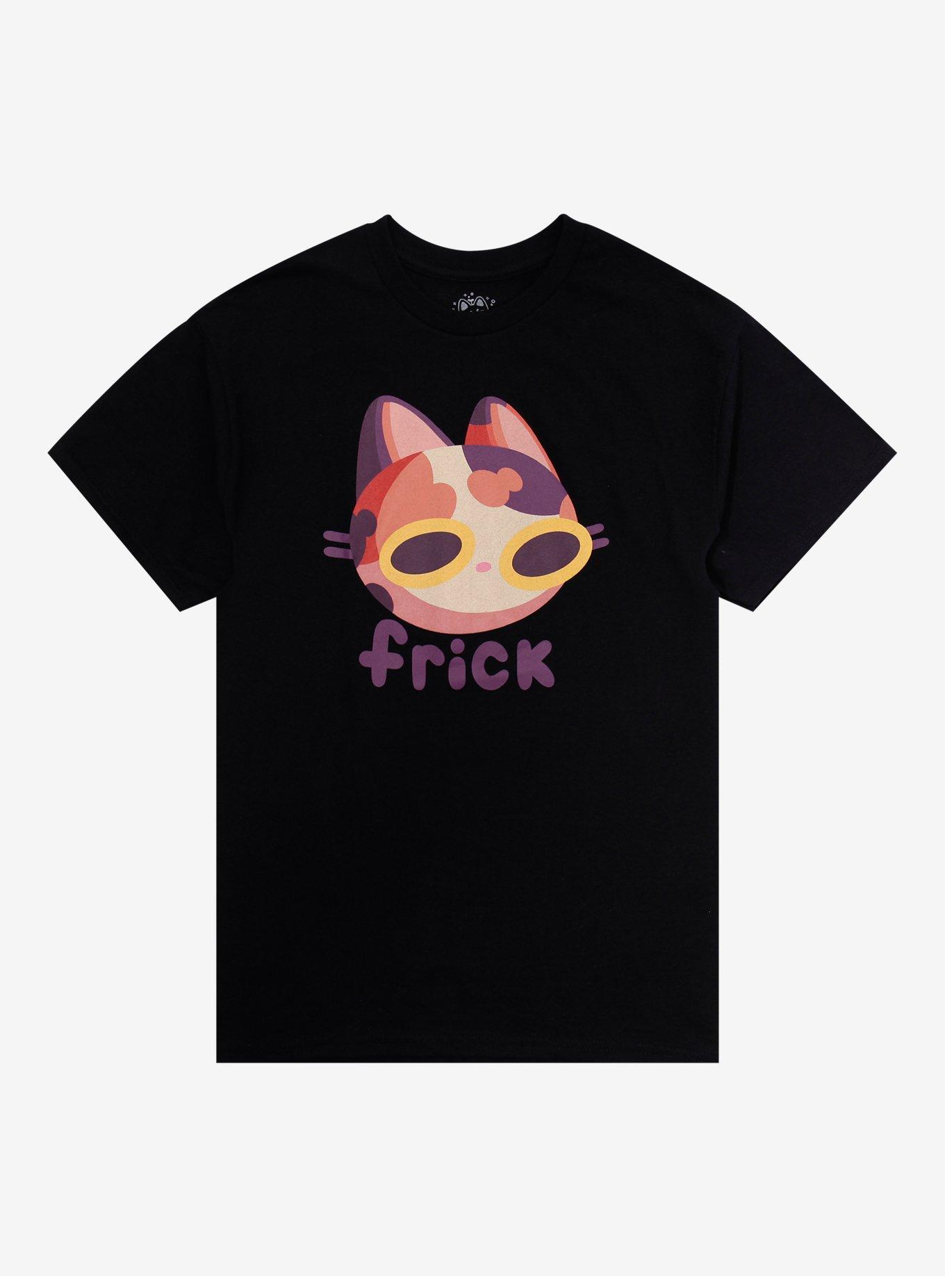 Frick Cat T-Shirt By Hollyddraws, , hi-res