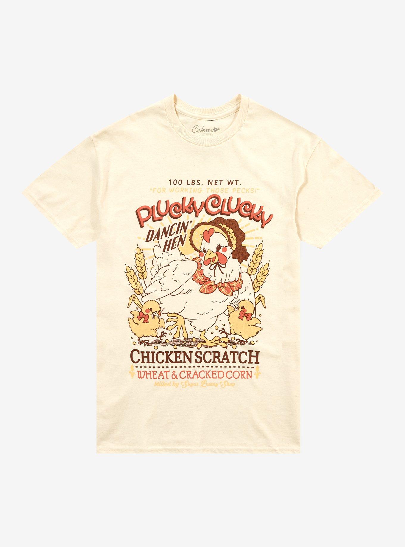 Plucky Clucky Dancing Hen T-Shirt By Lil Celesse, , hi-res