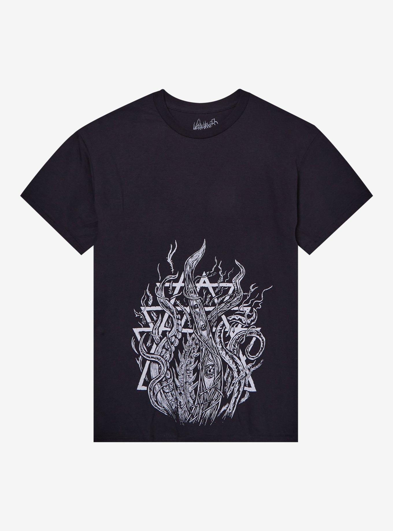 Tentacle Creature T-Shirt By Vertebrae33, , hi-res