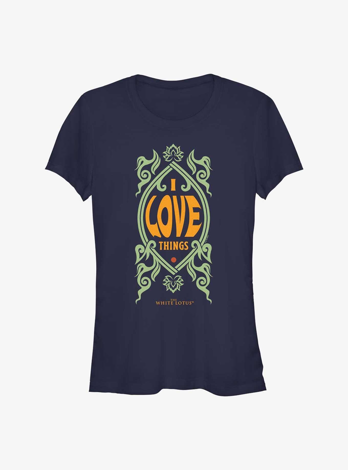 The White Lotus I Love Things Girls T-Shirt, , hi-res