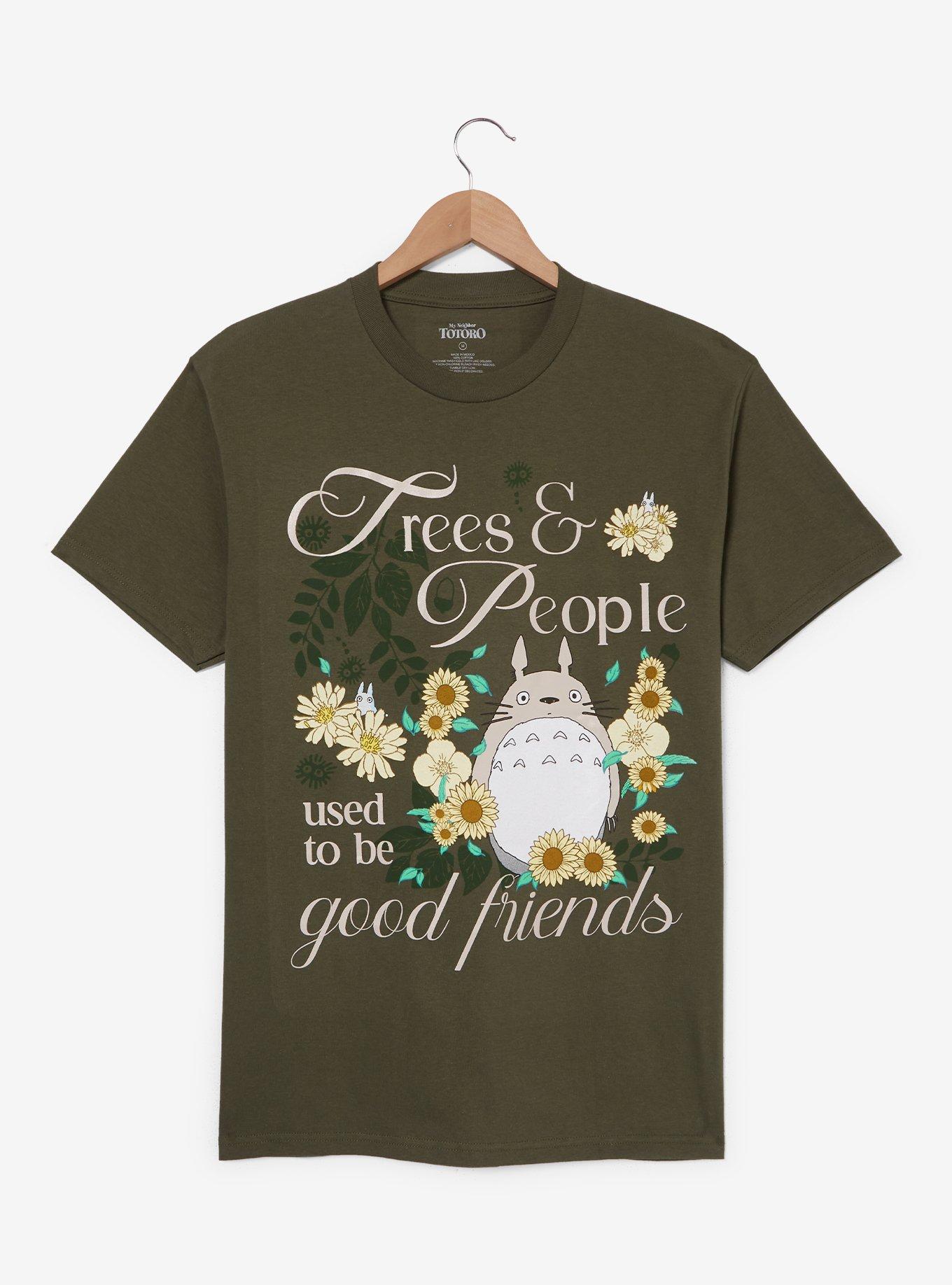 Studio Ghibli® My Neighbor Totoro Floral Quote T-Shirt — BoxLunch Exclusive, , hi-res