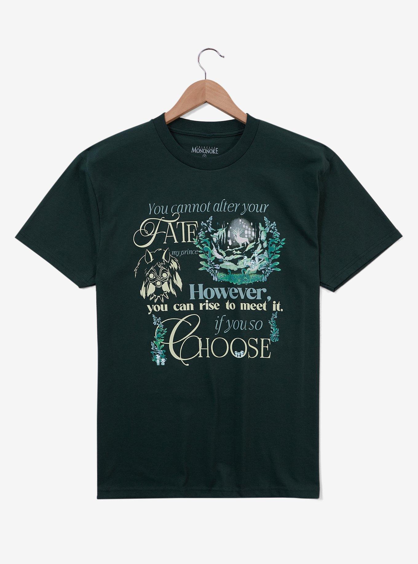Studio Ghibli® Princess Mononoke Quote T-Shirt — BoxLunch Exclusive, , hi-res