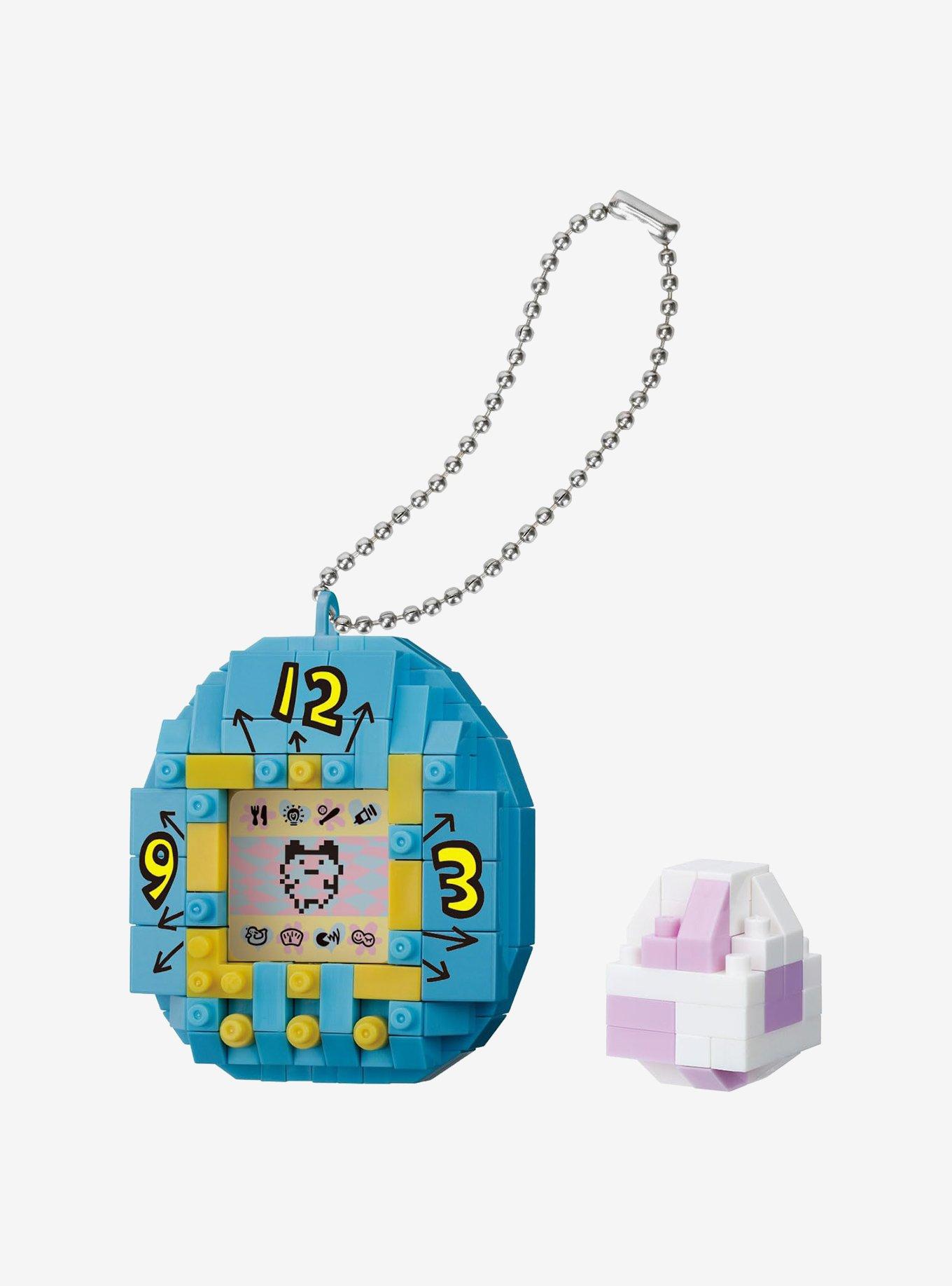 Kawada Tamagotchi Nanoblock Character Collection Series First Generation Tamagotchi (Blue Ver.), , hi-res