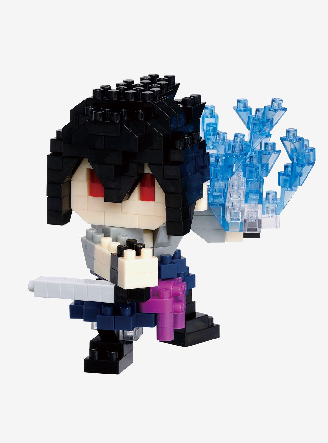 Kawada Naruto Shippuden Nanoblock Character Collection Series Sasuke Uchiha (Chidori) Build Kit, , hi-res