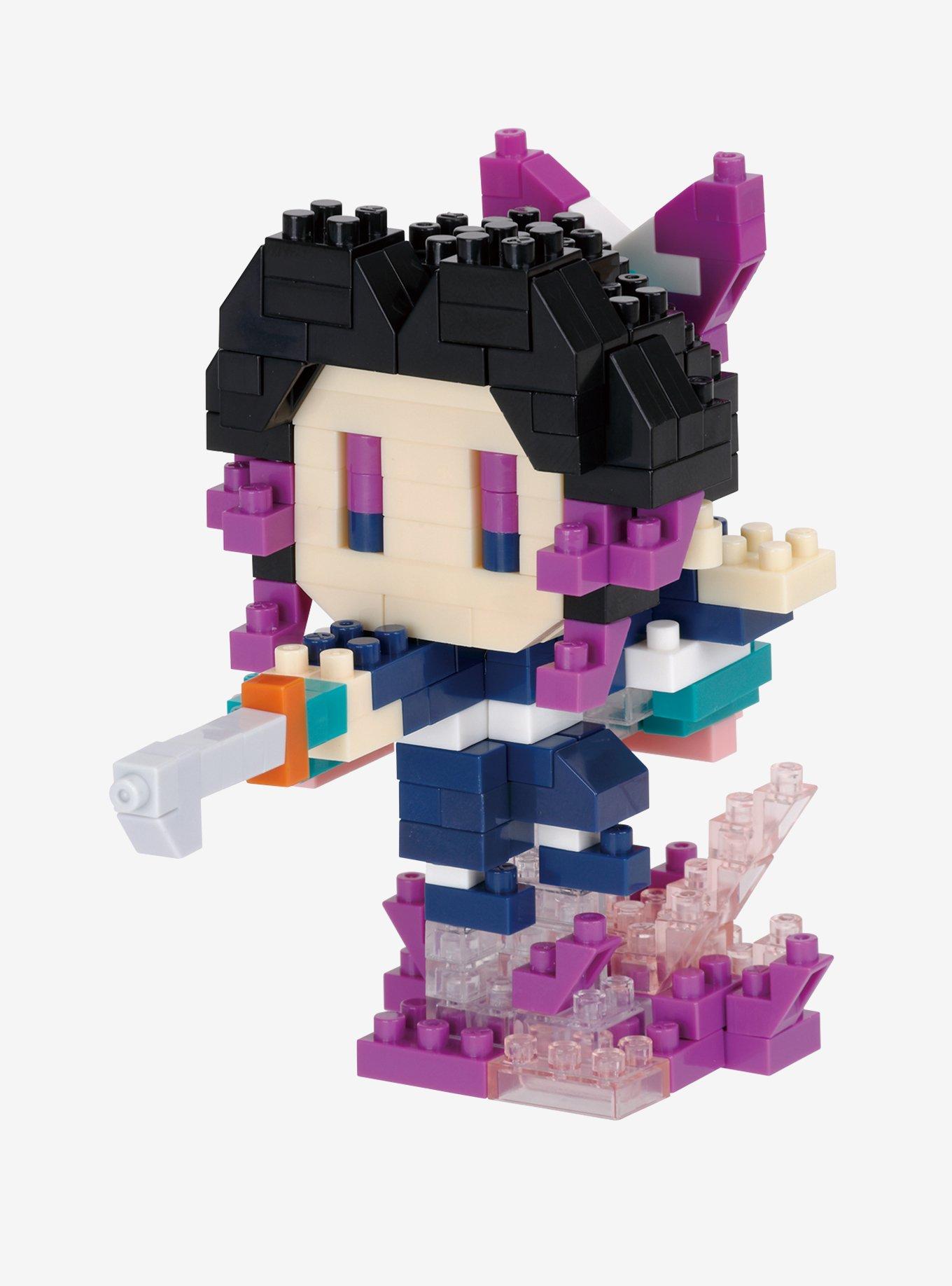 Kawada Demon Slayer: Kimetsu no Yaiba Nanoblock Character Collection Series Shinobu Kocho (Insect Breathing) Build Kit, , hi-res