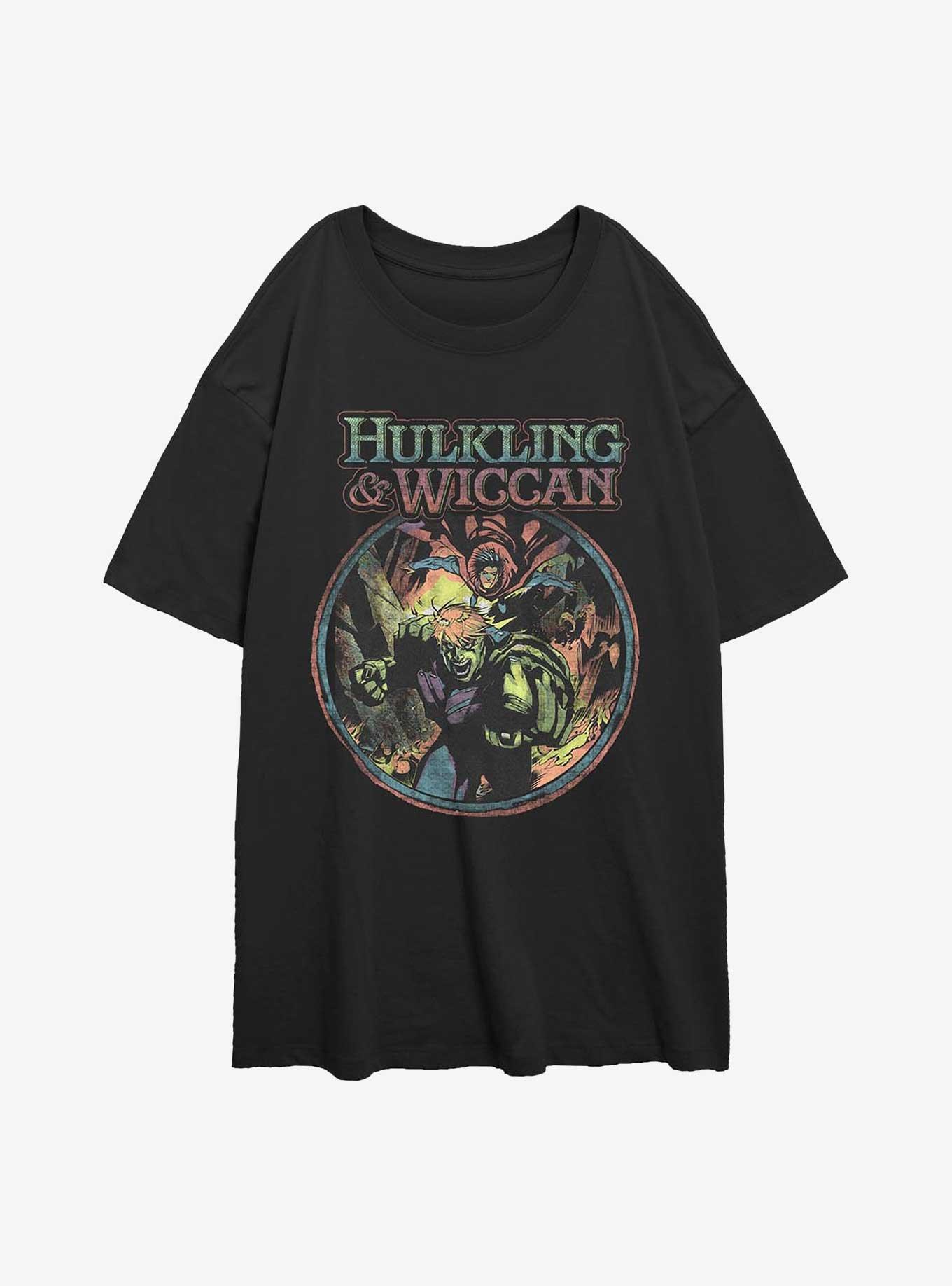 Marvel Wiccan Hey Boy Girls Oversized T-Shirt, , hi-res