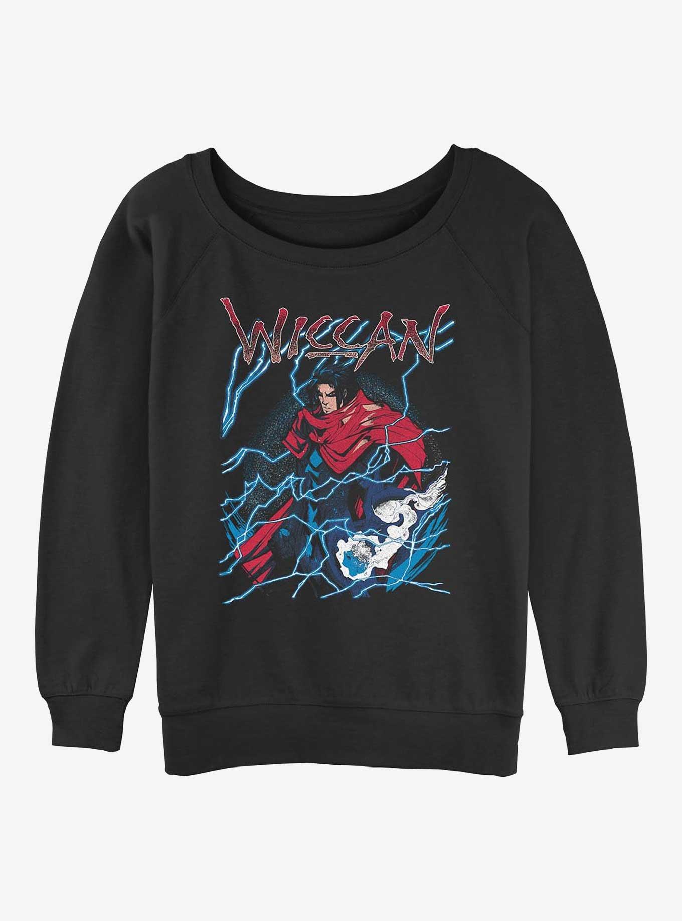 Marvel Wiccan We Get Wiccan Girls Slouchy Sweatshirt, , hi-res