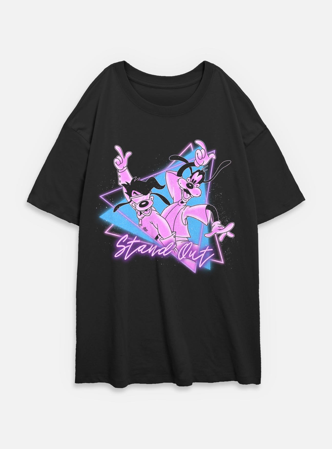 Disney Goofy Triangle Stand Out Womens Oversized T-Shirt, , hi-res