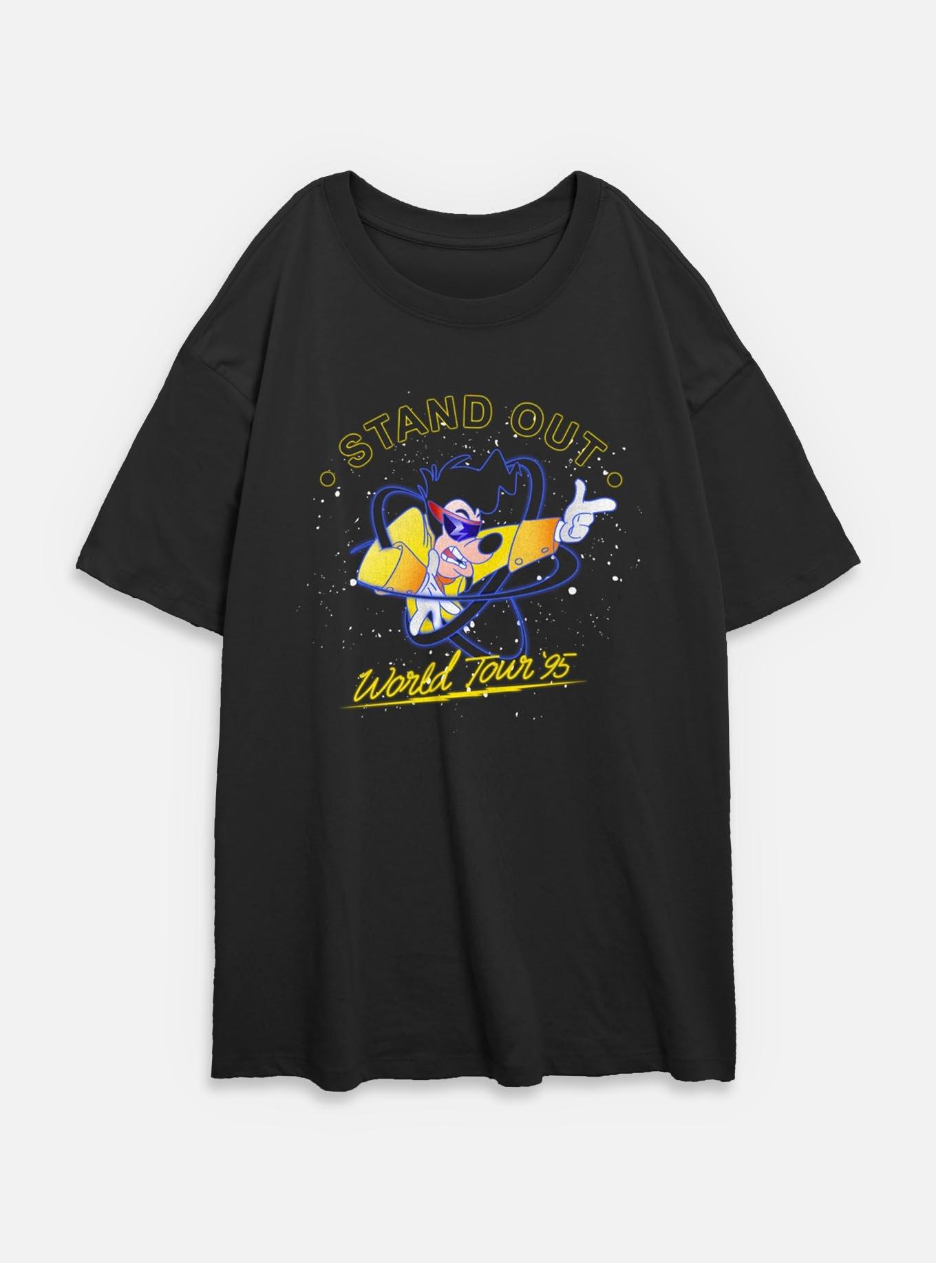 Disney Goofy Stand Out World Tour Womens Oversized T-Shirt, , hi-res
