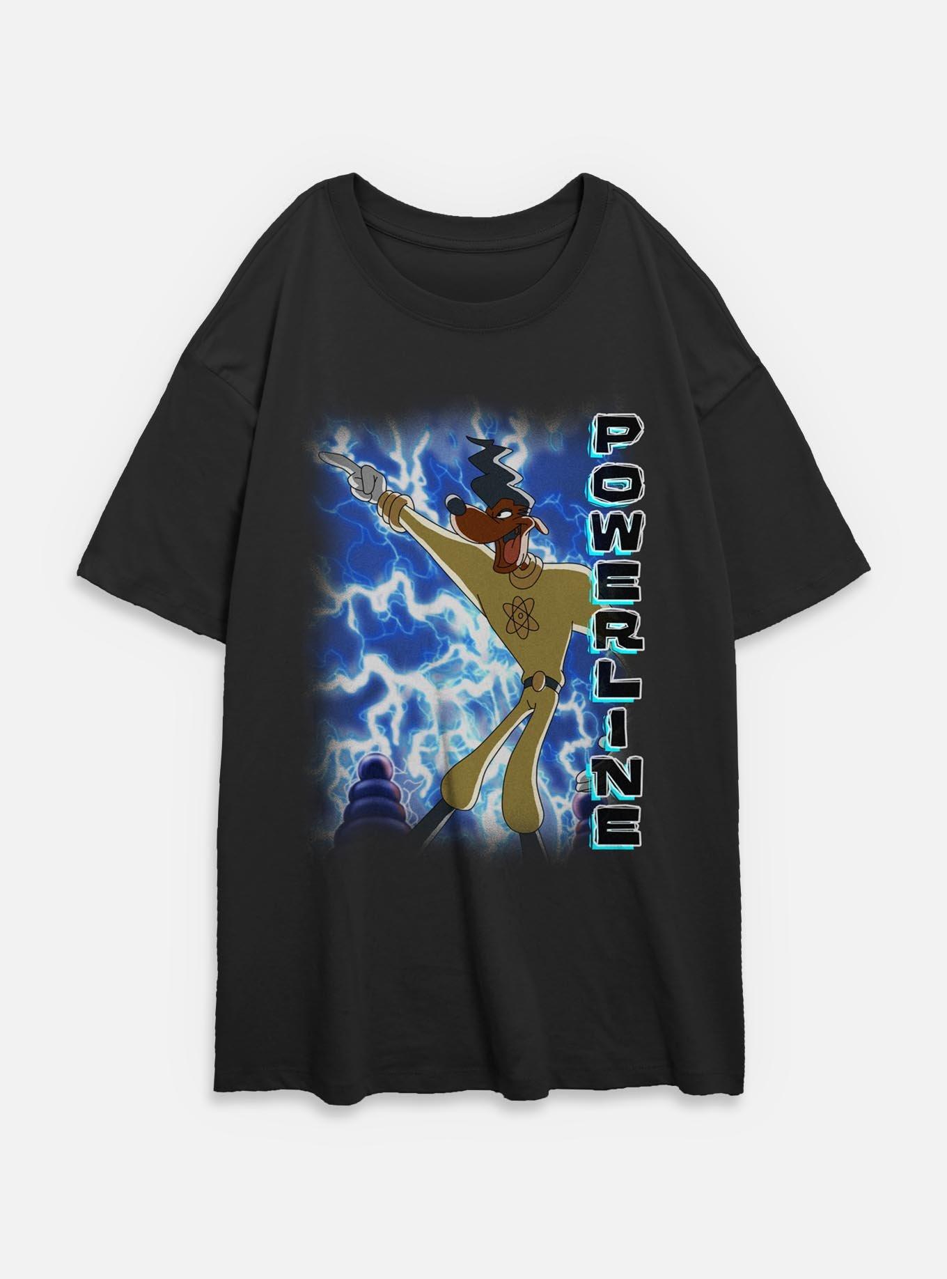 Disney Goofy This Is Power Womens Oversized T-Shirt, , hi-res