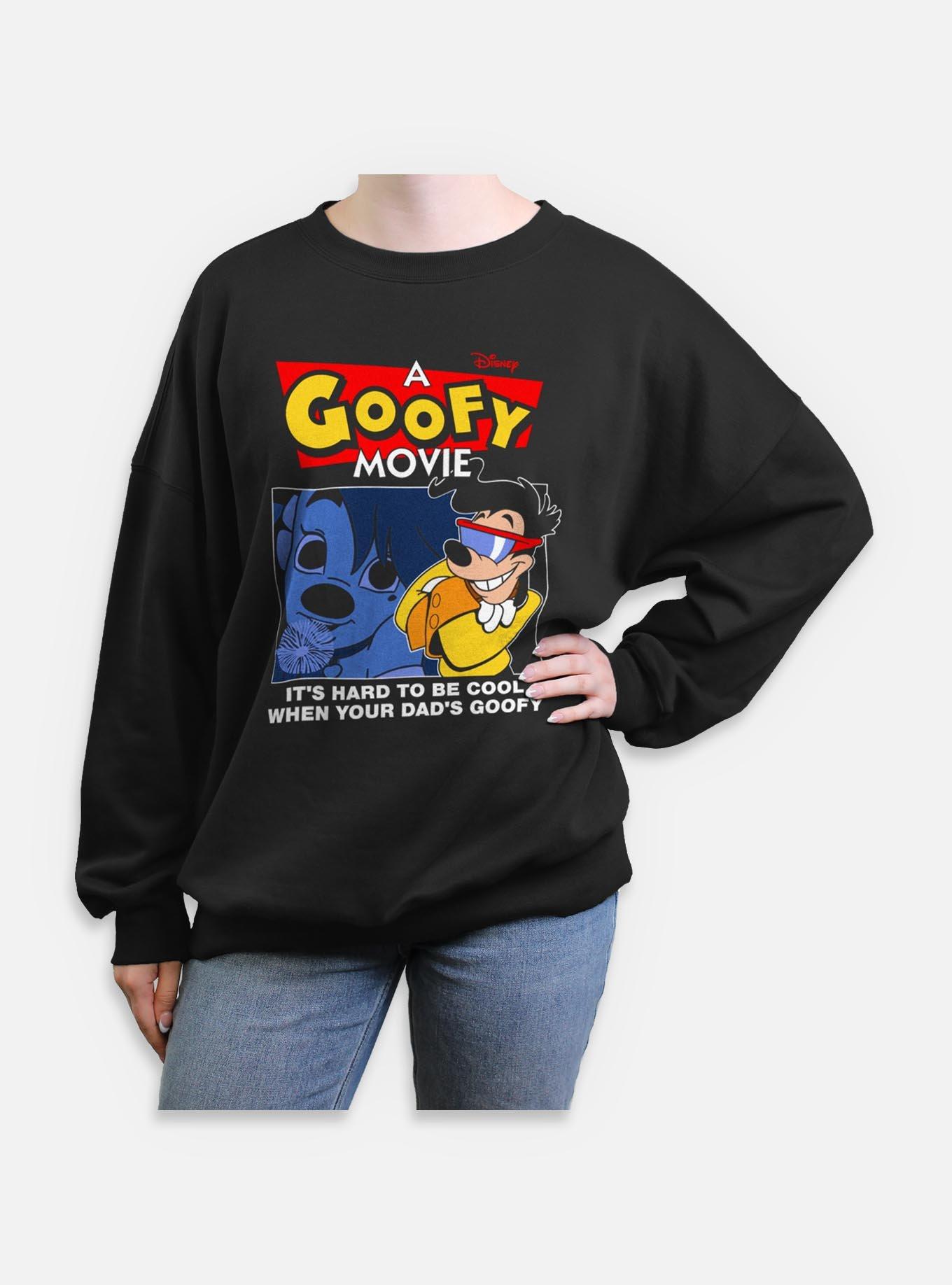 Disney Goofy Goof Ball Womens Oversized Sweatshirt, , hi-res