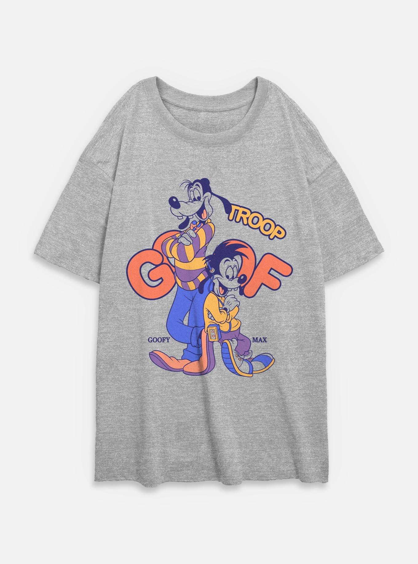 Disney Goofy Goof Troop Duo Womens Oversized T-Shirt, , hi-res
