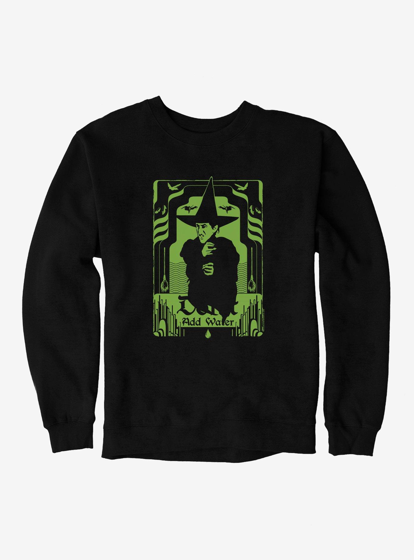 The Wizard Of Oz The Wicked Witch Don't Add Water Sweatshirt, BLACK, hi-res
