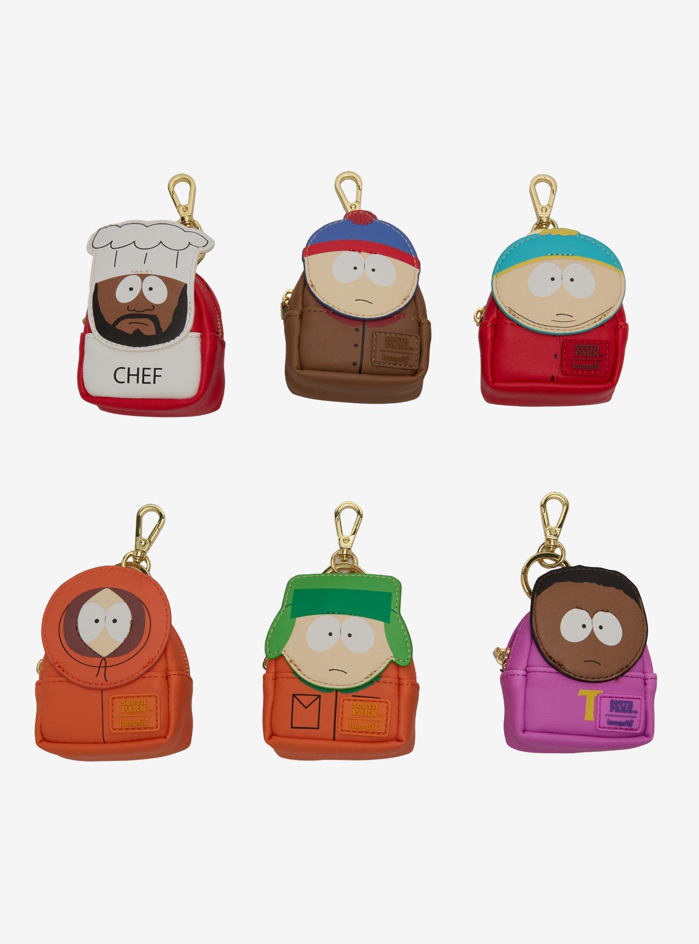 Loungefly South Park Characters Blind Box Min Backpack Keychain, , hi-res