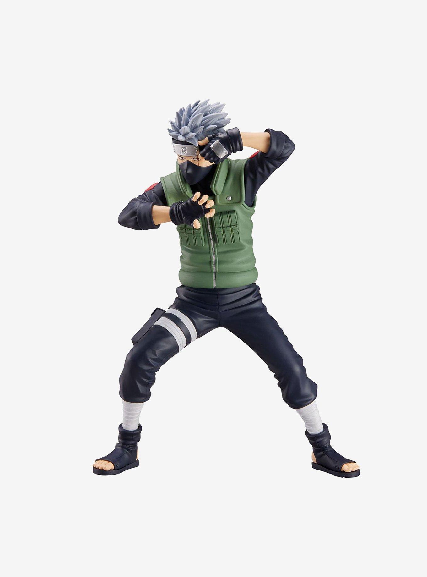 Bandai Namco Naruto Shippuden Grandista Kakashi Hatake Figure, , hi-res