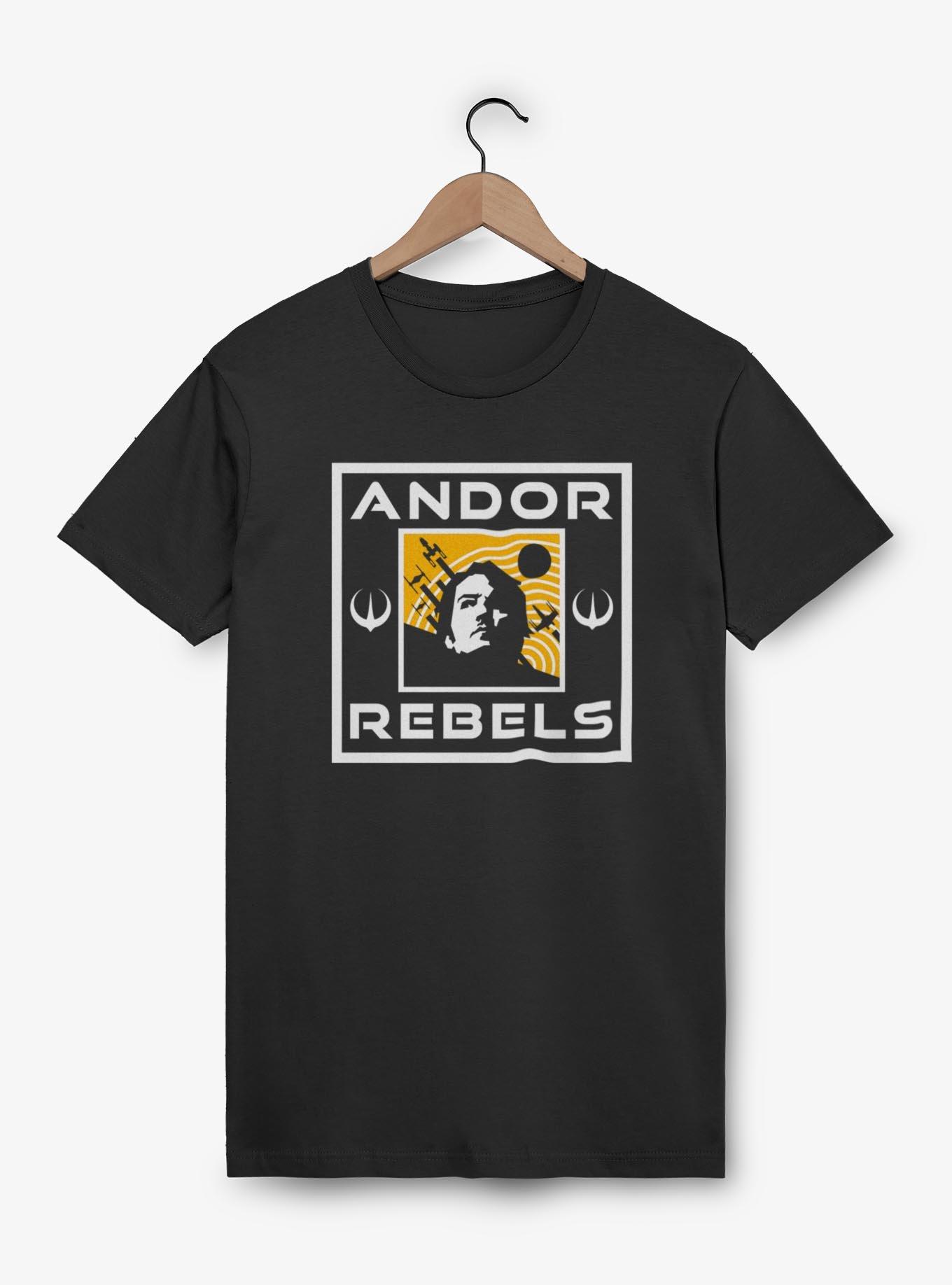 Star Wars: Andor Andor Rebels Box T-Shirt, BLACK, hi-res