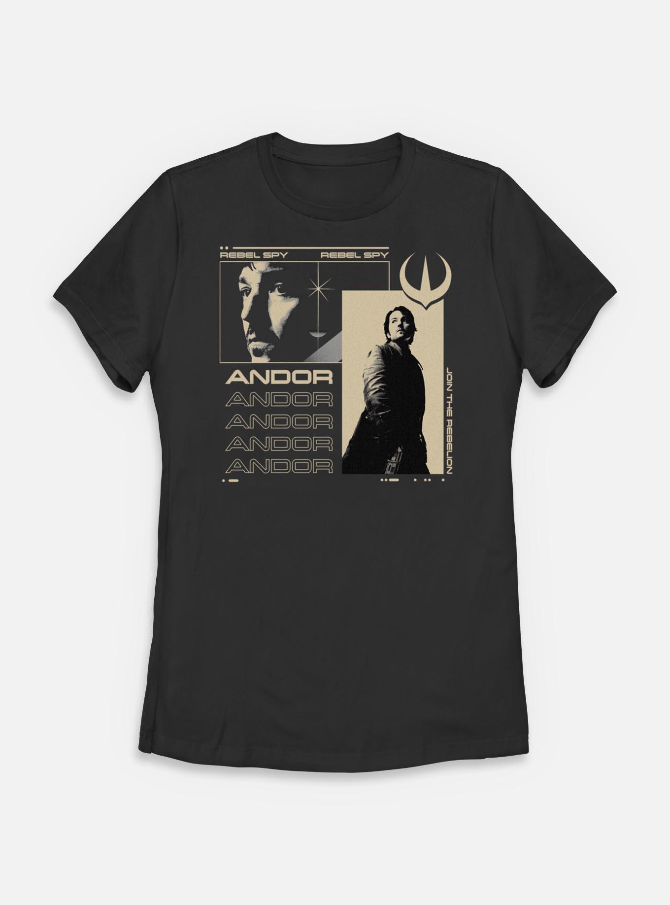 Star Wars: Andor Poster Womens T-Shirt, BLACK, hi-res
