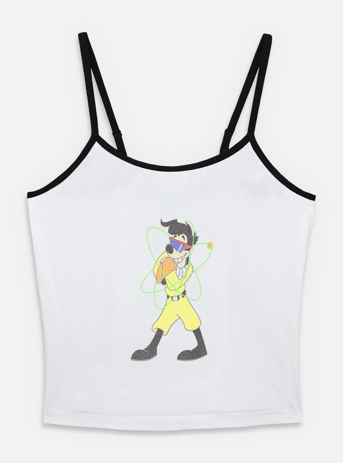 Disney Goofy Powerline Style Womens Cami, WHITE, hi-res