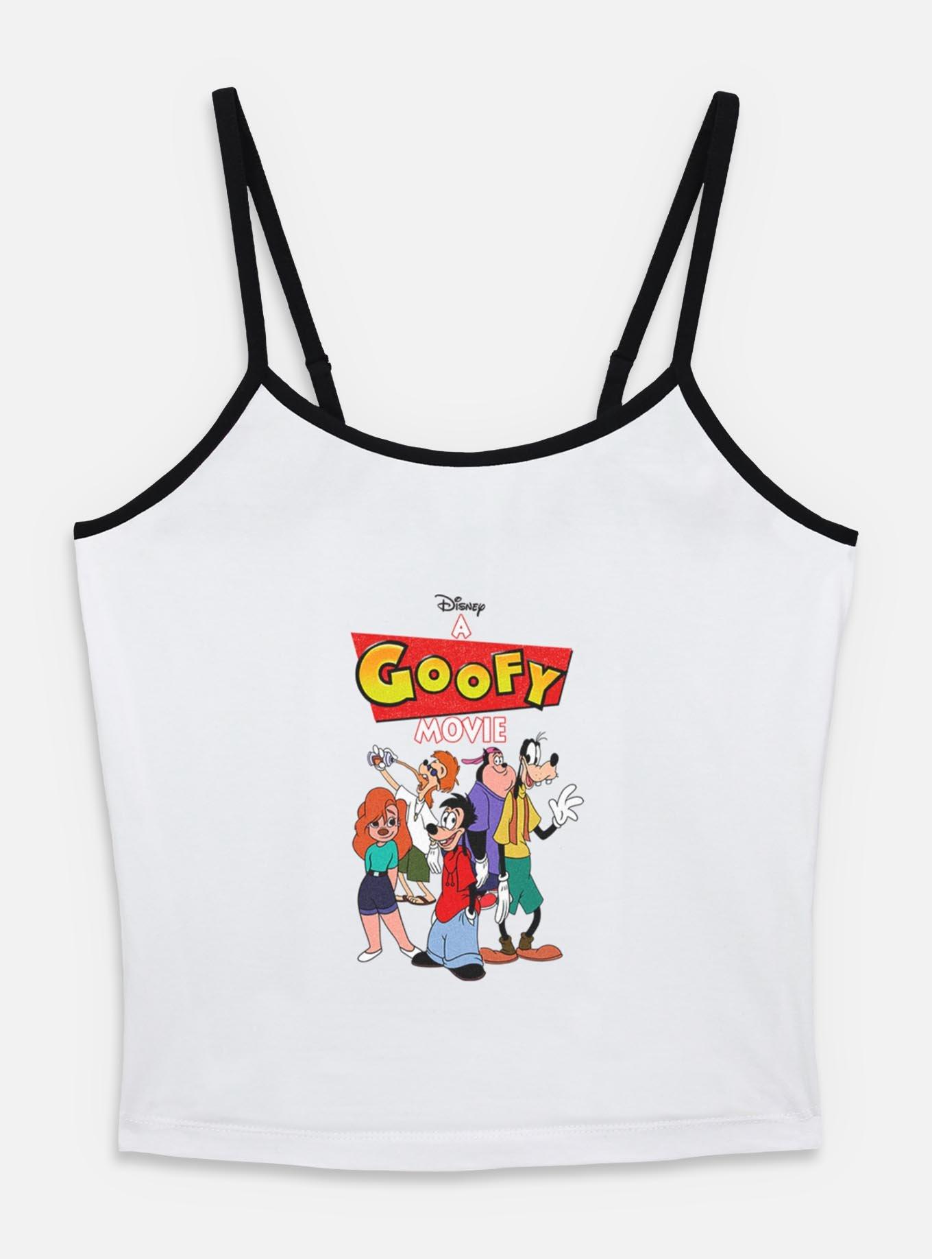 Disney Goofy Logo Group Womens Cami, WHITE, hi-res