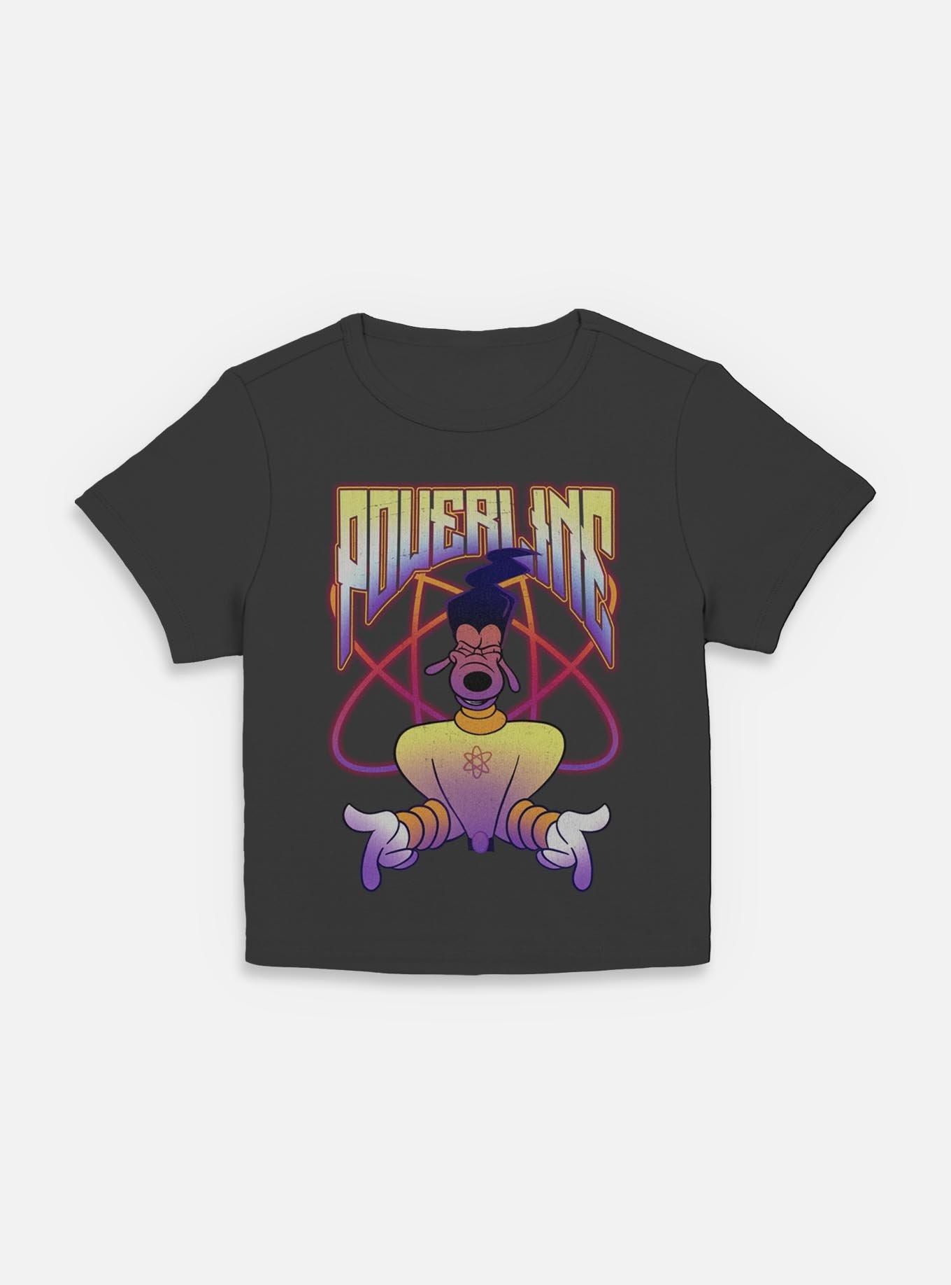 Disney Goofy Powerline Jam Women Baby T-Shirt, BLACK, hi-res