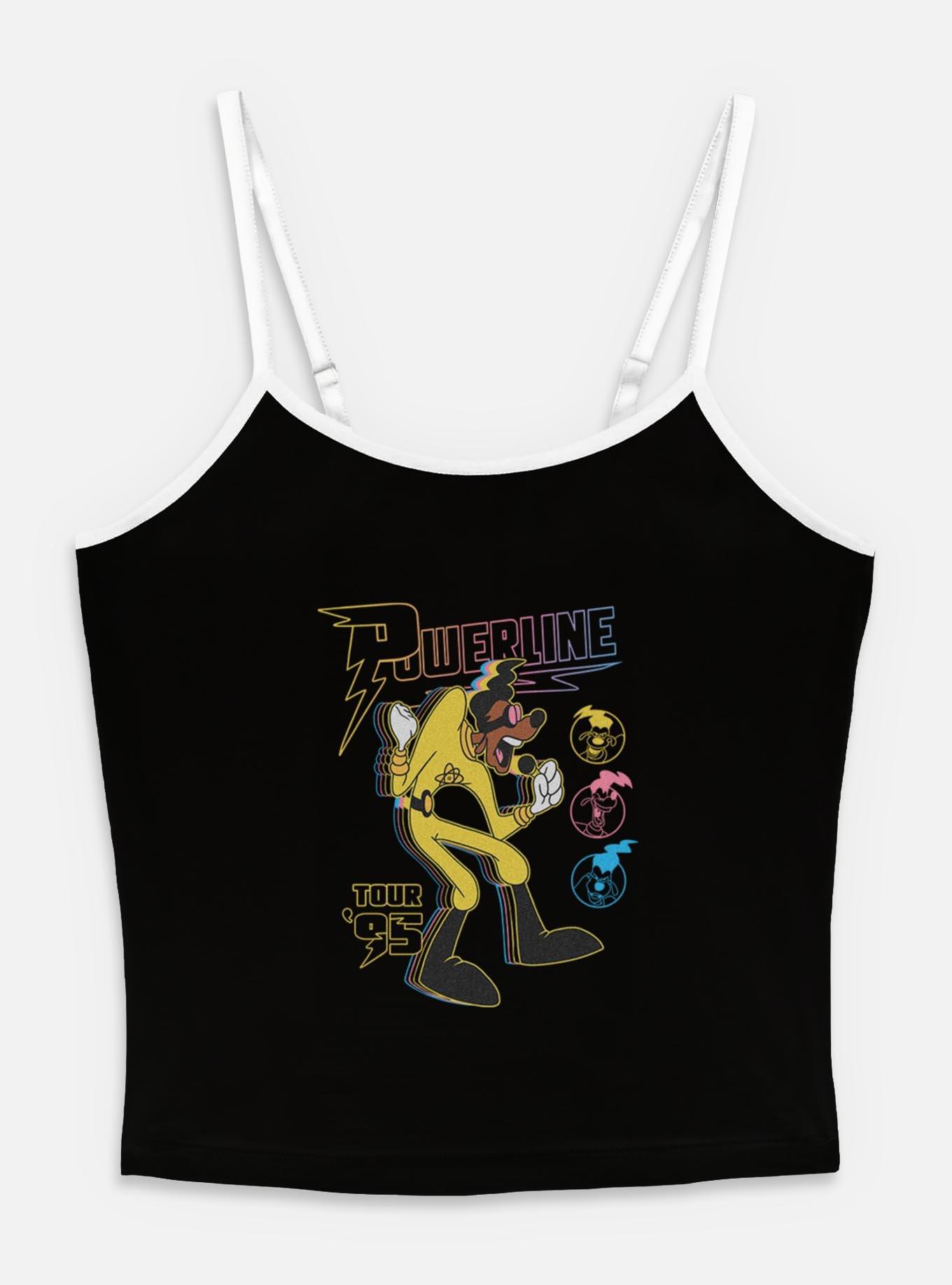 Disney Goofy Powerline Tour Womens Cami, BLACK, hi-res