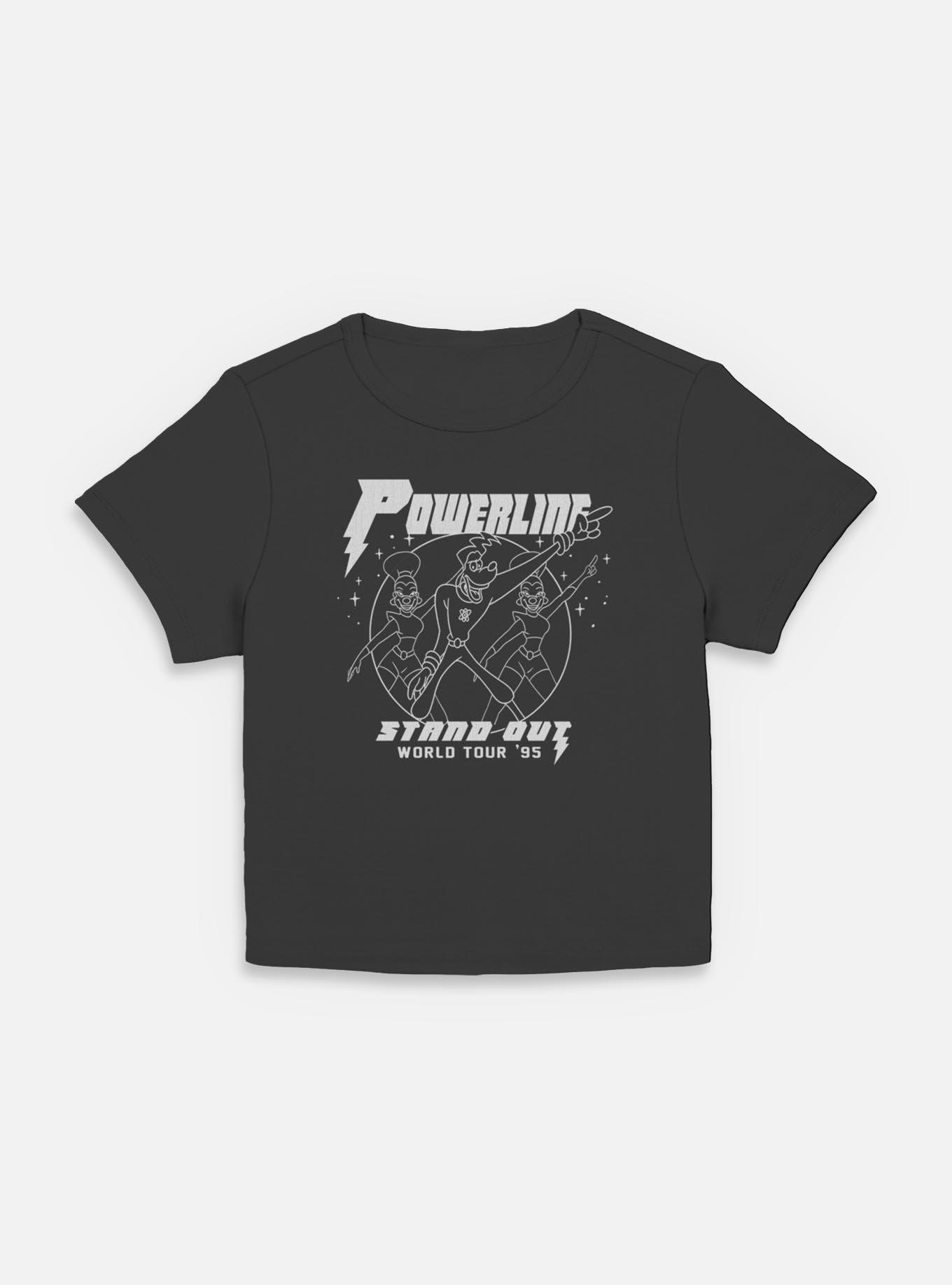 Disney Goofy World Tour Powerline Women Baby T-Shirt, , hi-res