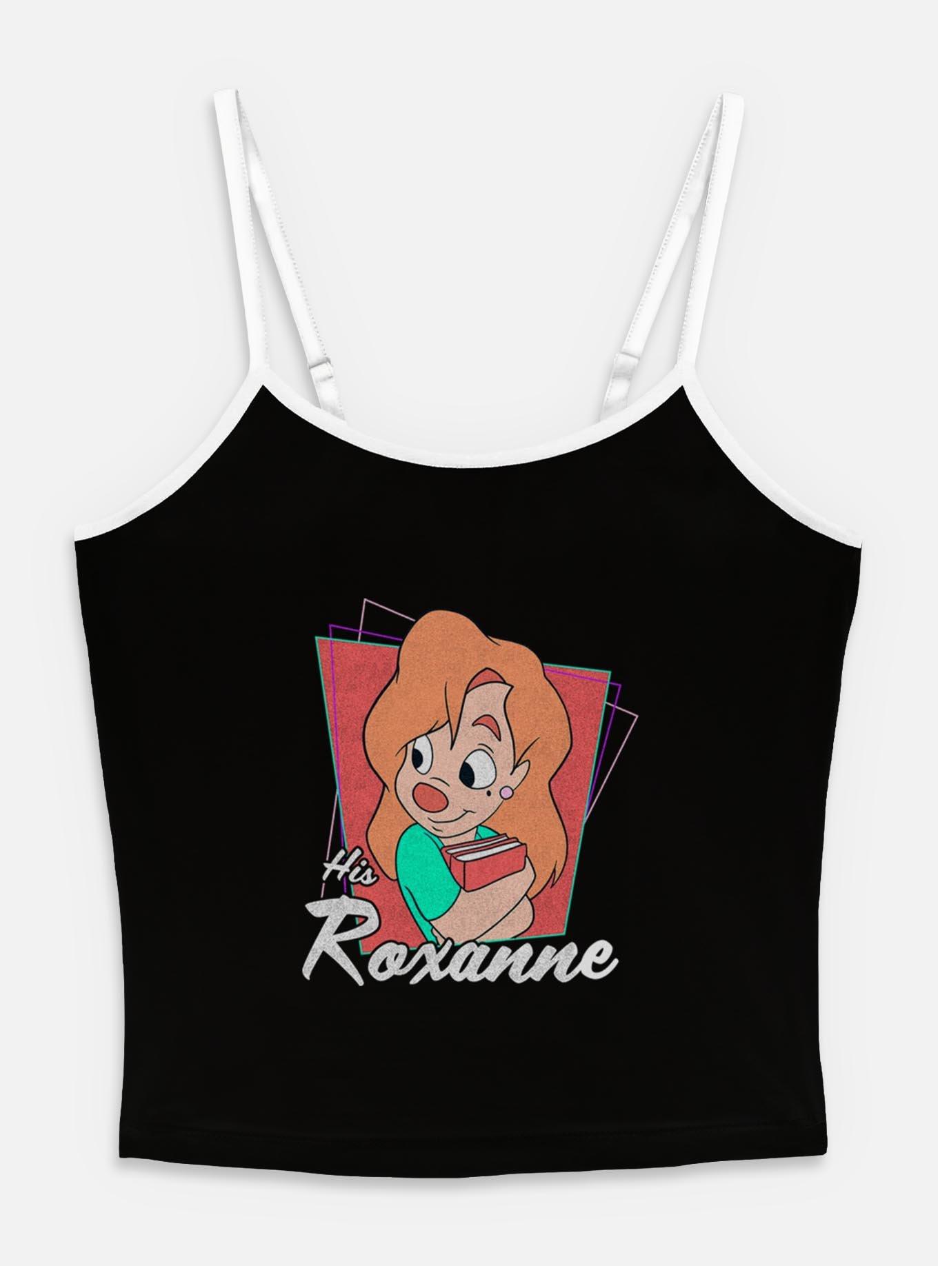 Disney Goofy His Roxanne Womens Cami, BLACK, hi-res