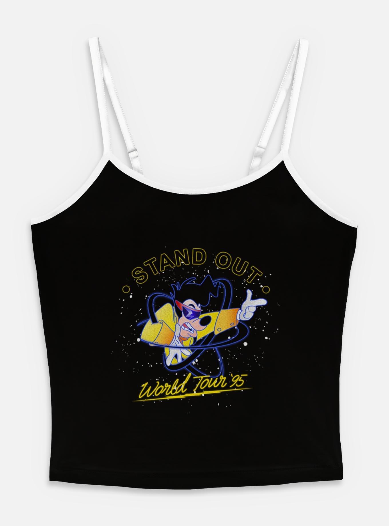 Disney Goofy Stand Out World Tour Womens Cami, BLACK, hi-res