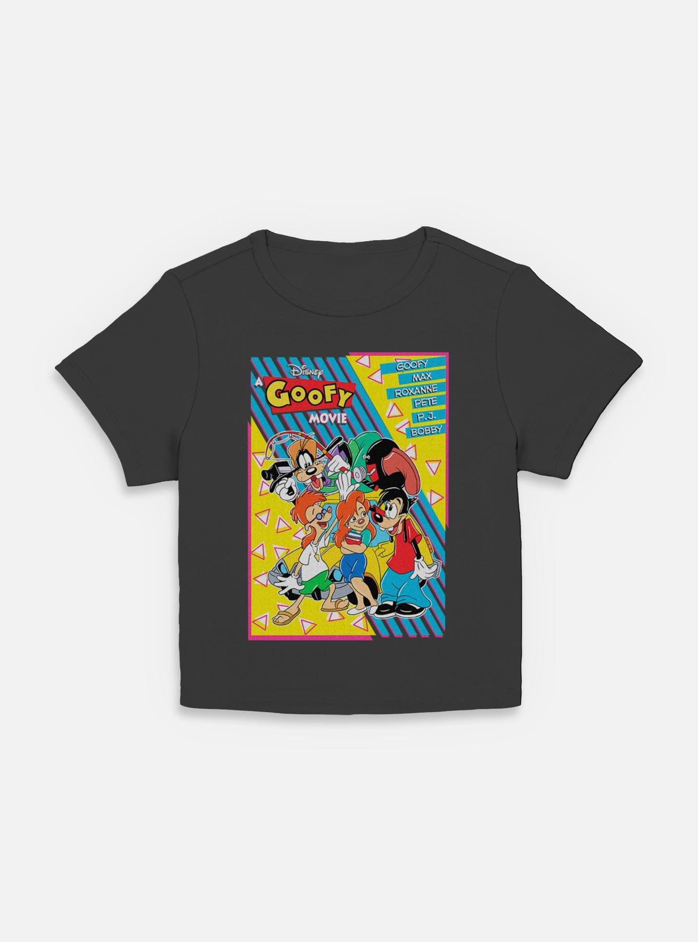 Disney Goofy Retro Group Poster Women Baby T-Shirt, BLACK, hi-res