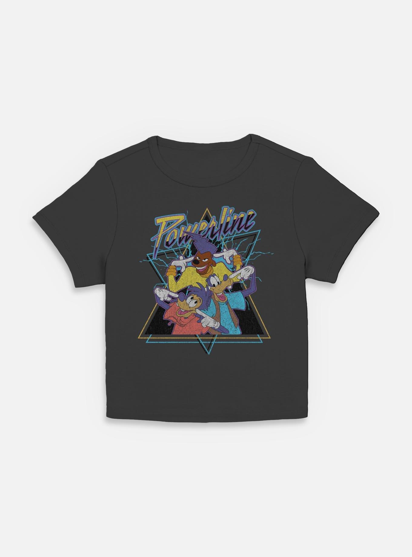 Disney Goofy Powerline Goof GroupWomen Baby T-Shirt, BLACK, hi-res