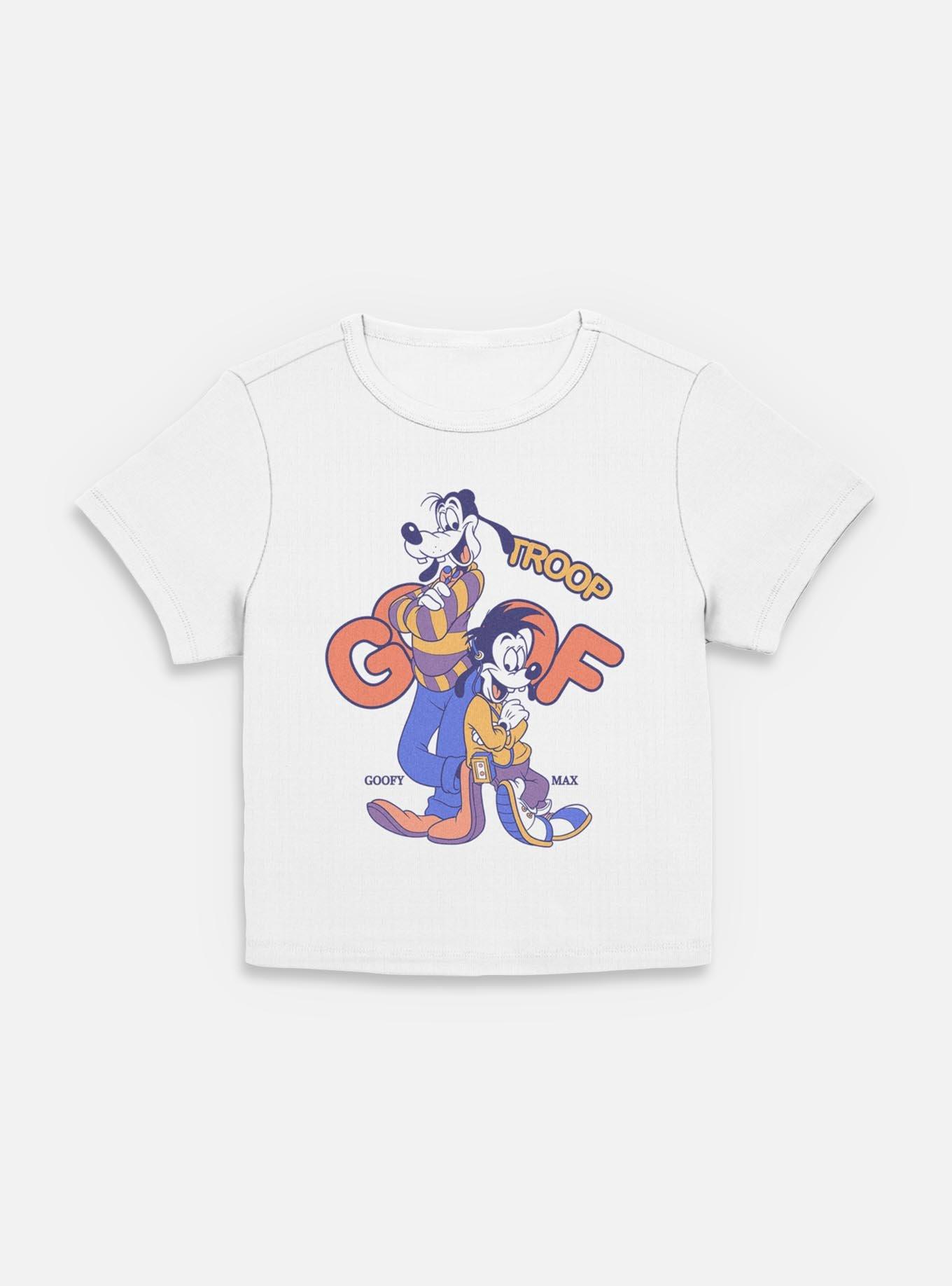 Disney Goofy Goof Troop Duo Women Baby T-Shirt, EGRET, hi-res