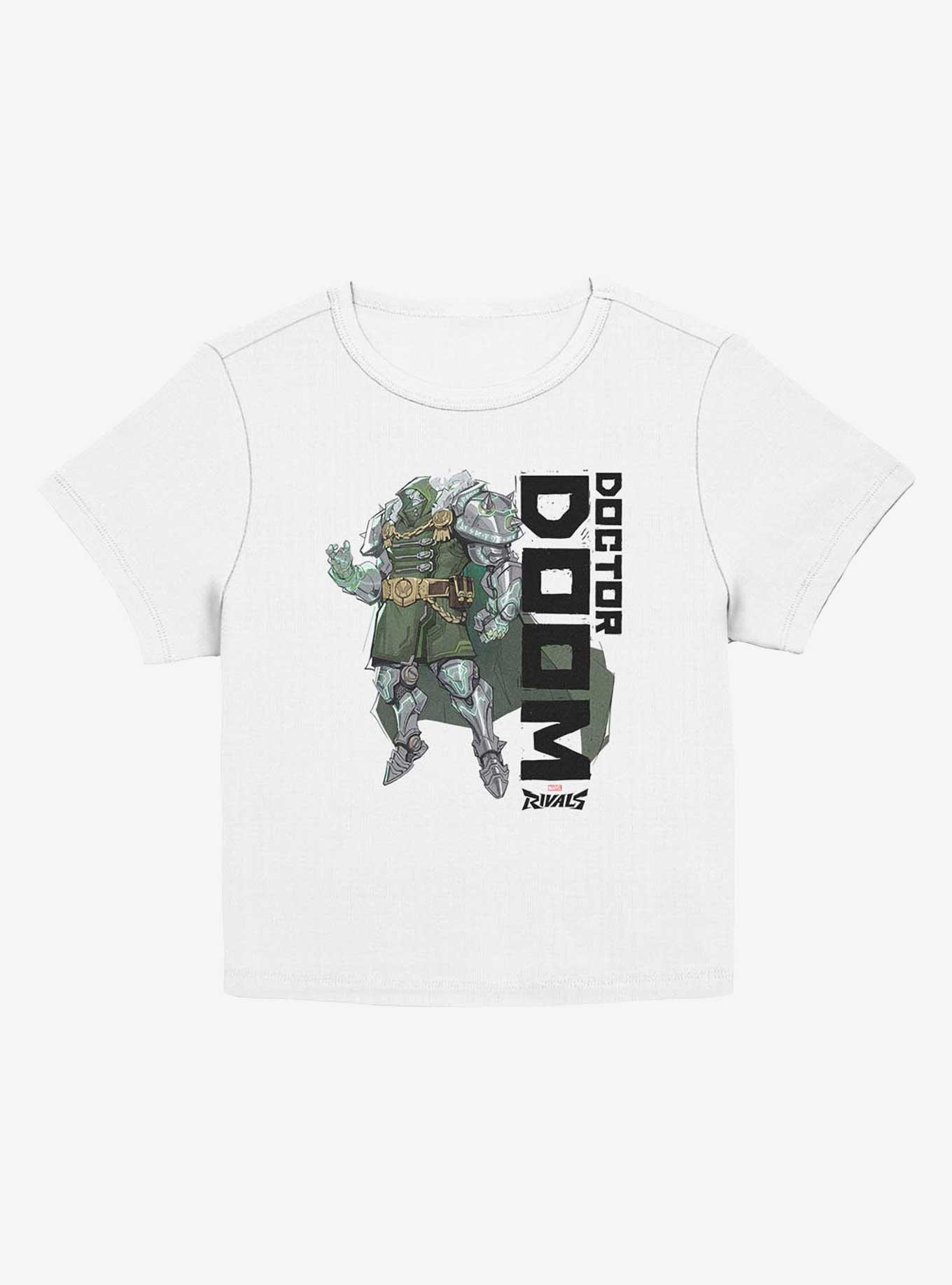 Marvel Rivals Doom Green Junior Baby Tee - WHITE | Hot Topic