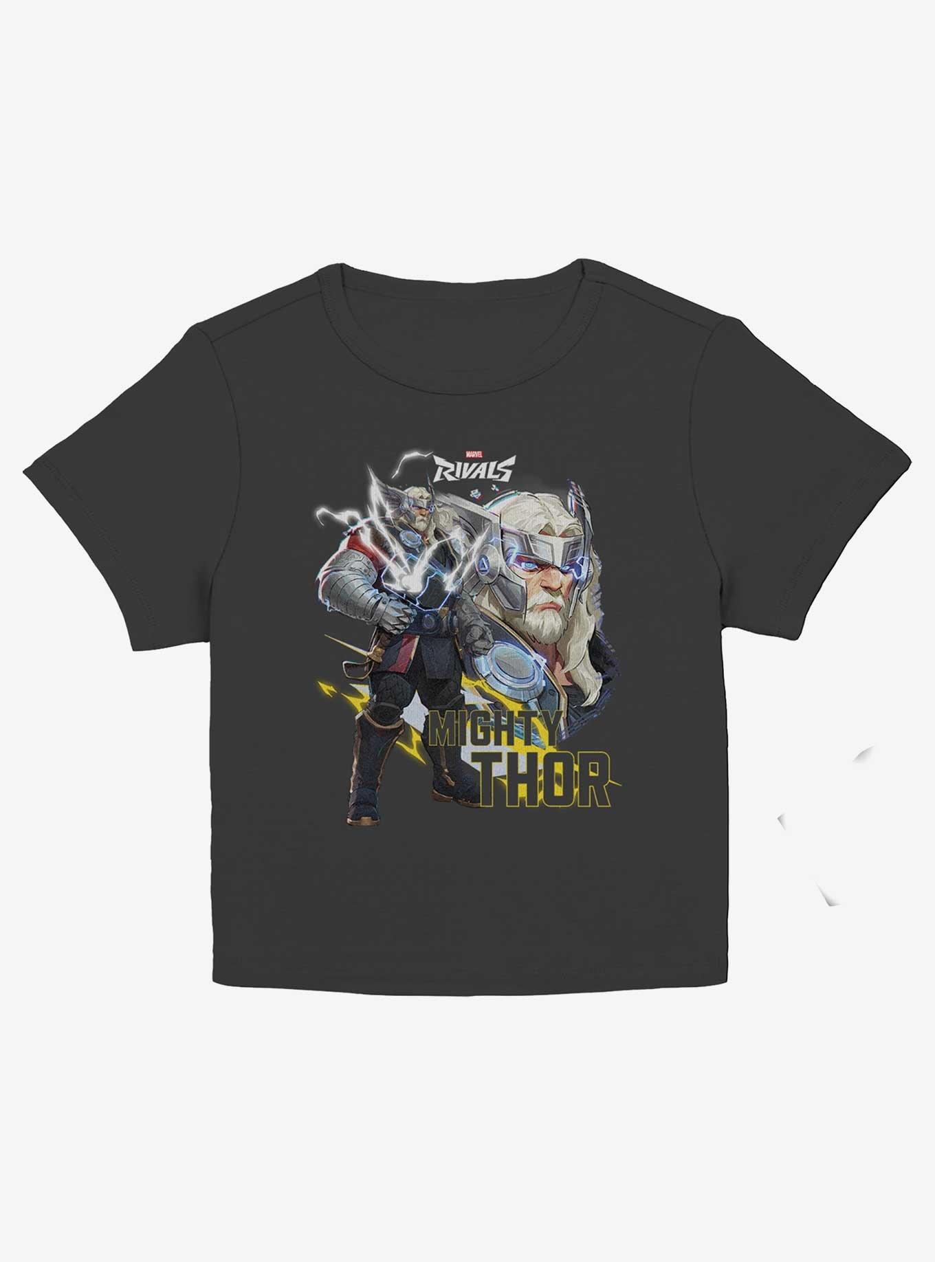 Marvel Rivals Thunder God Junior Baby Tee - BLACK | Hot Topic