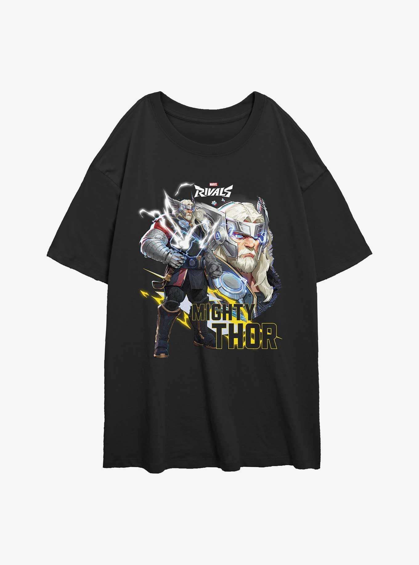 Marvel Rivals Mighty Thor Girls Oversized T-Shirt, , hi-res