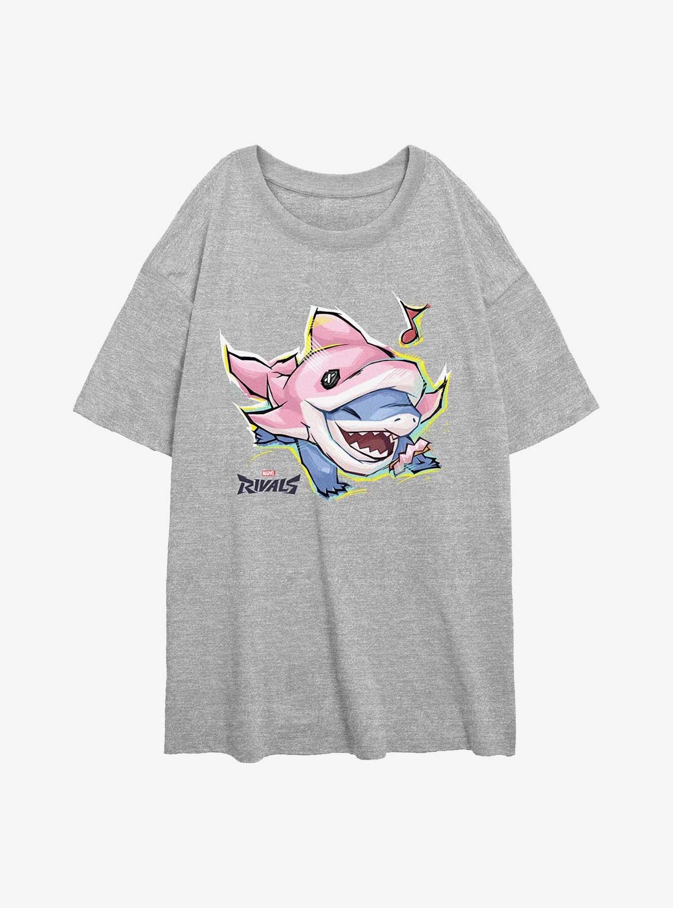 Happy Jeff Girls Oversized T-Shirt, , hi-res