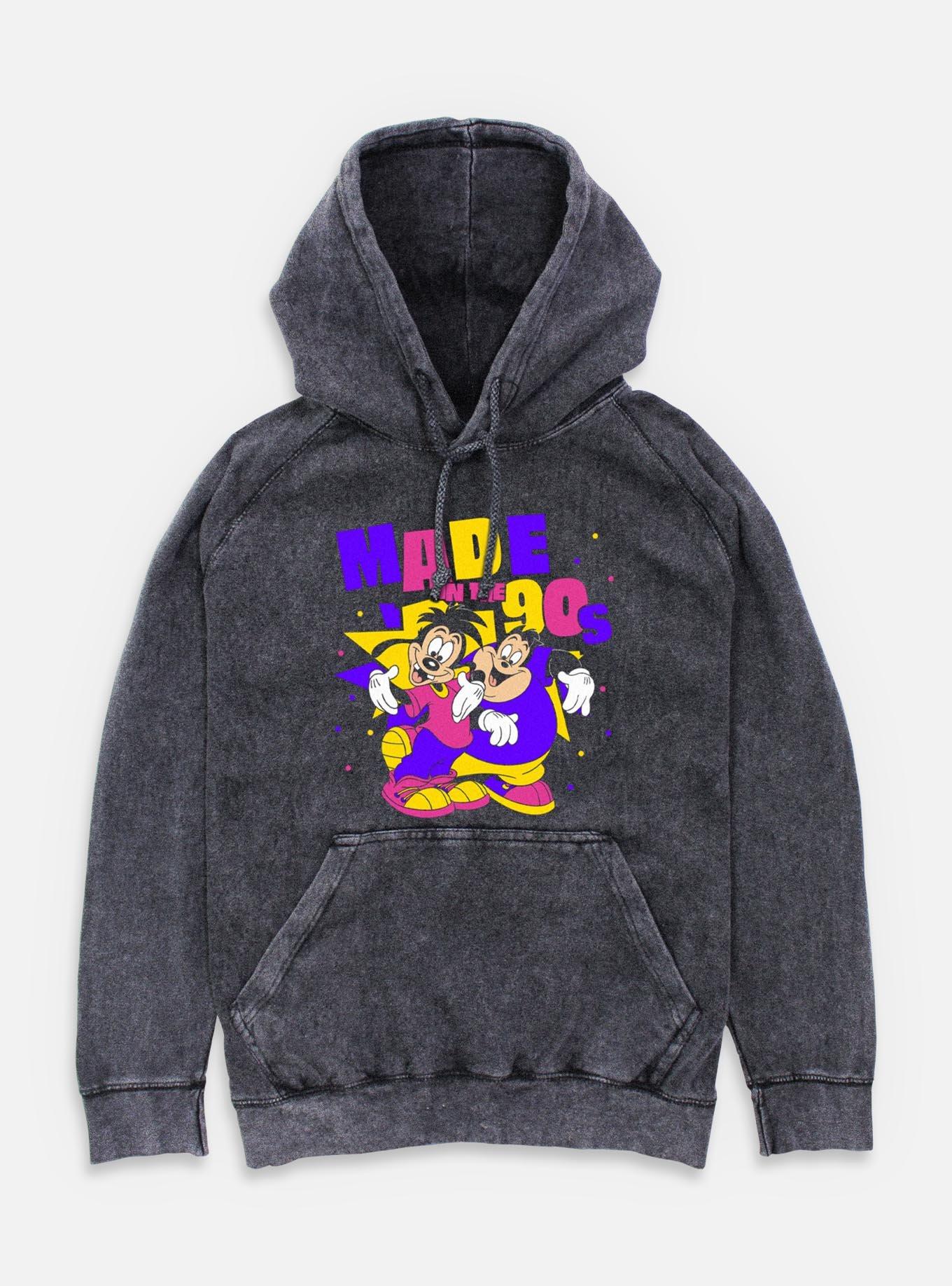 Disney Goofy Made In 90s Mineral Wash Hoodie, , hi-res