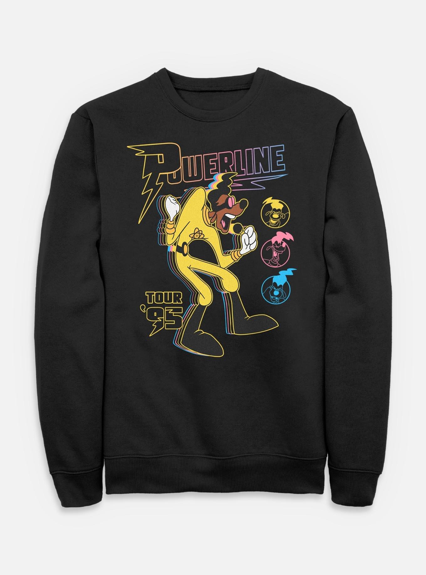 Disney Goofy Powerline Tour Sweatshirt, BLACK, hi-res