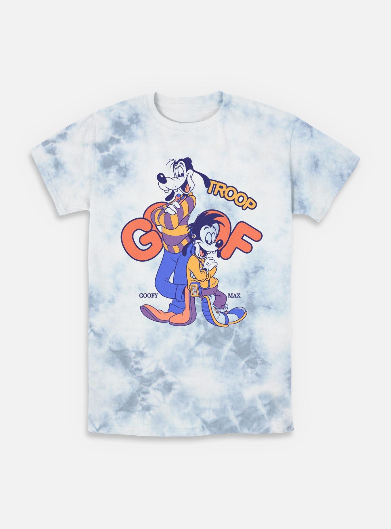 Disney Goofy Goof Troop Duo Tie-Dye T-Shirt, WHITEBLUE, hi-res