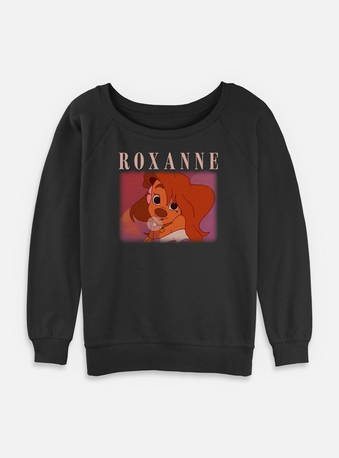Disney Goofy Roxanne Womens Slouchy Sweatshirt, , hi-res