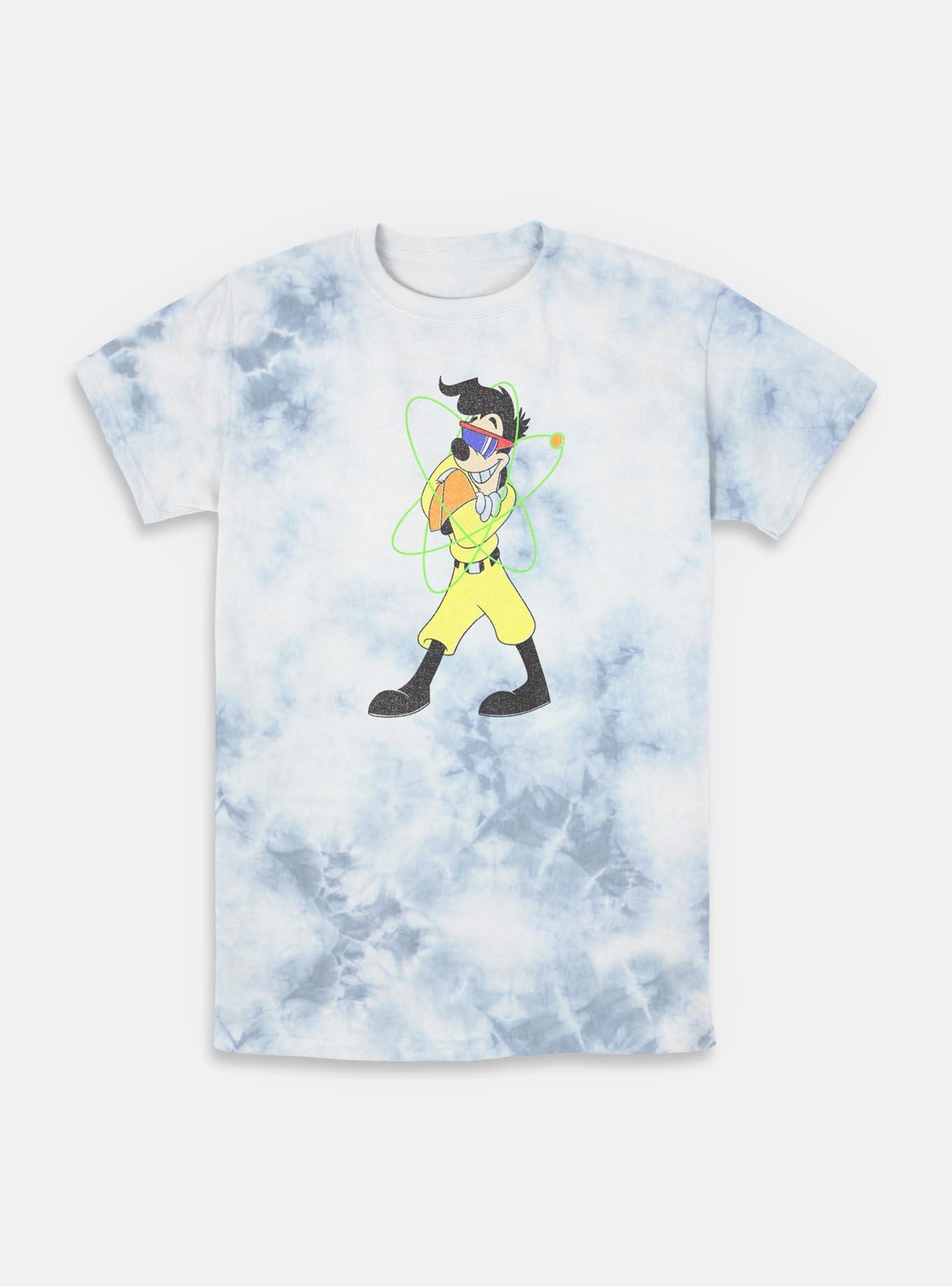 Disney Goofy Powerline Style Tie-Dye T-Shirt, WHITEBLUE, hi-res