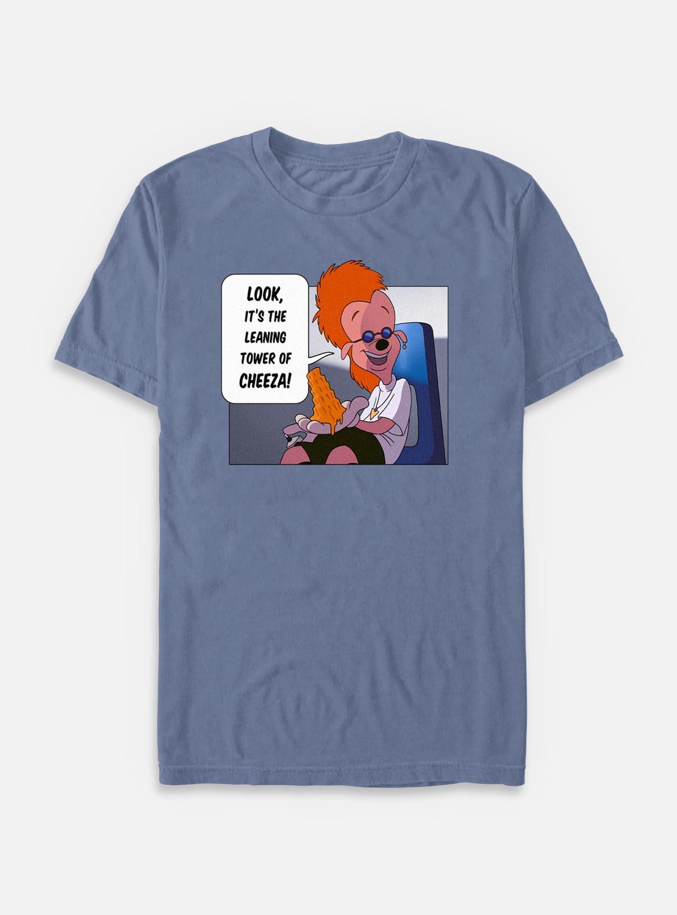 Disney Goofy Tower Of Cheeza Garment Dye T-Shirt, BLUEJEAN, hi-res