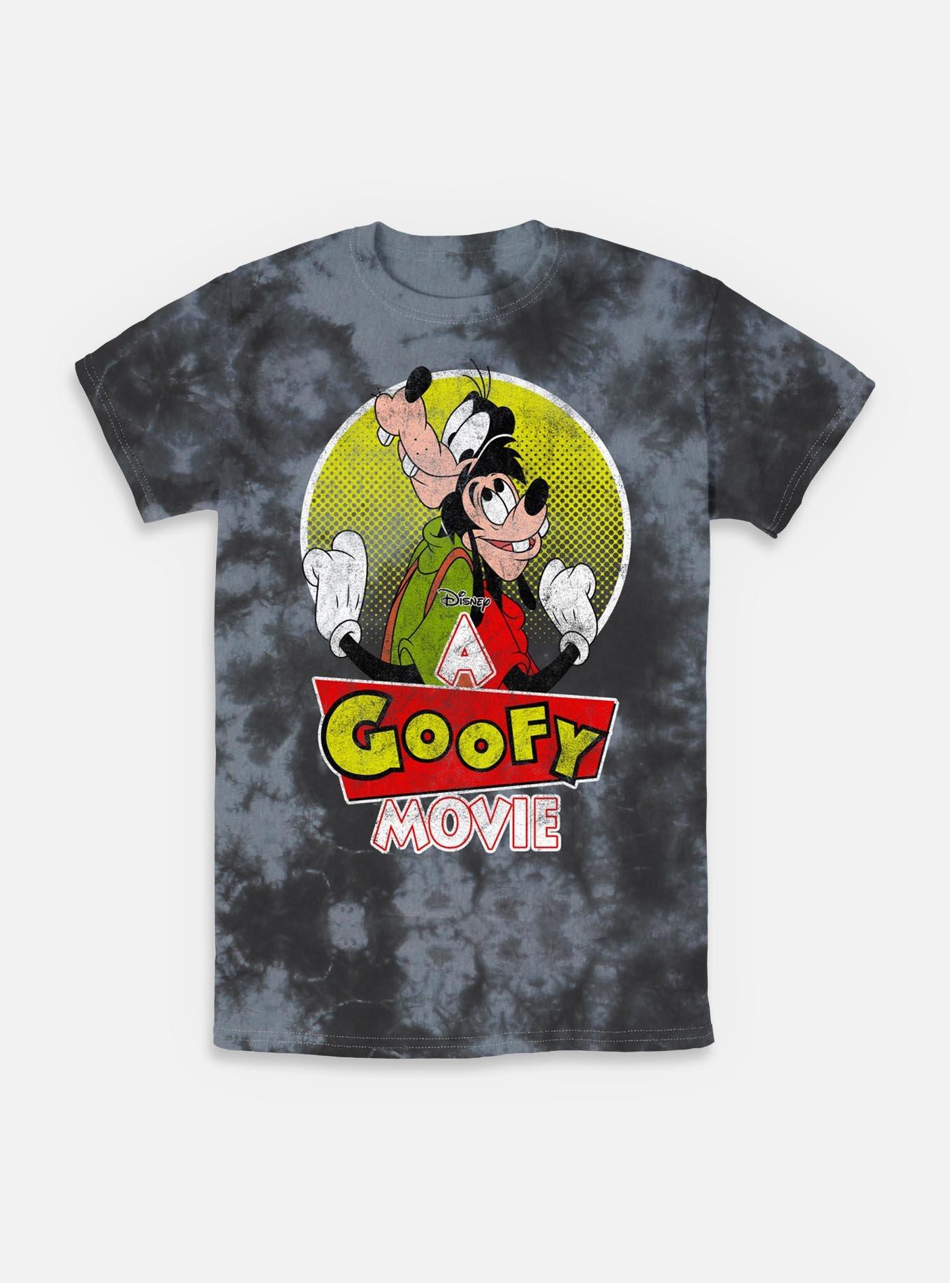 Disney Goofy Goofy And Son Tie-Dye T-Shirt, BLKCHAR, hi-res
